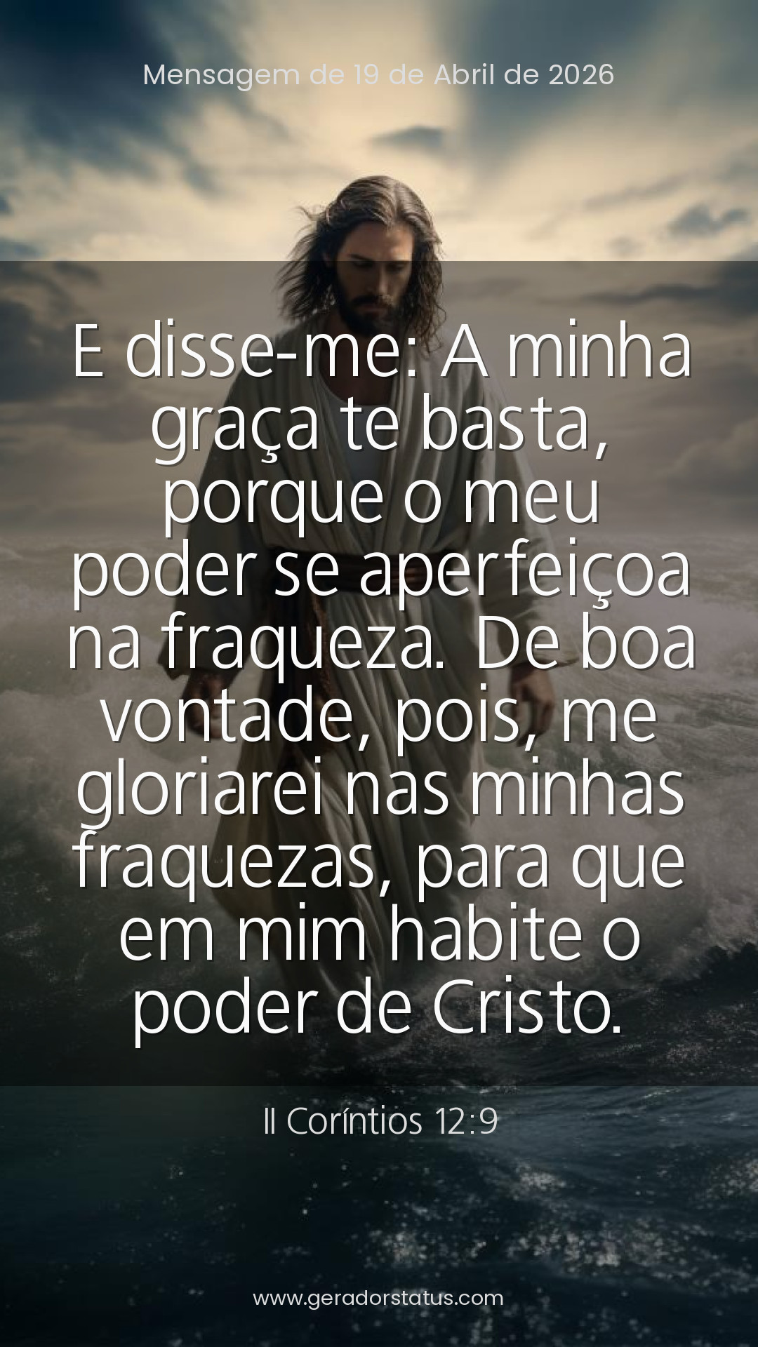 Status do dia: Versículo