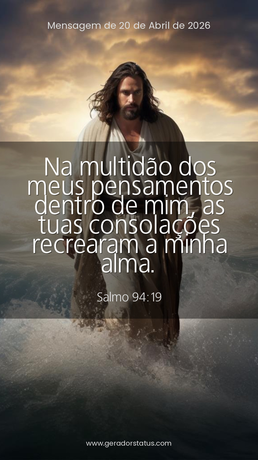 Status do dia: Salmo