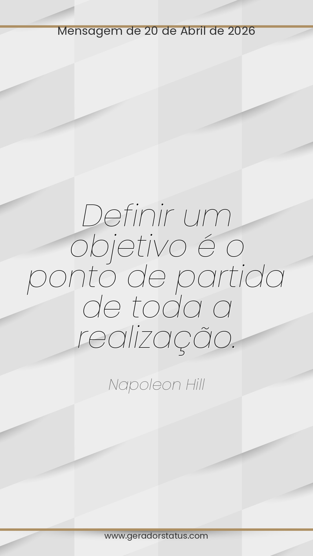 Status do dia: Sabedoria