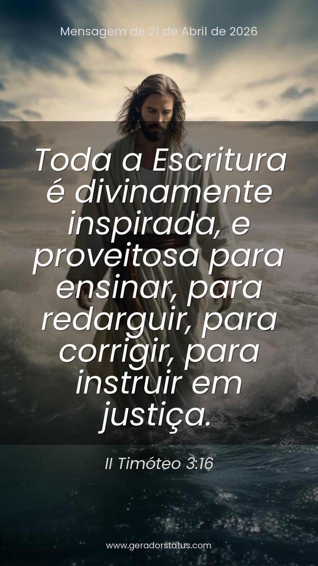 Status do dia: Versículo