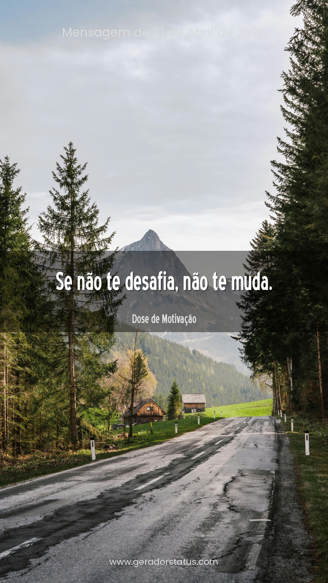 Status do dia: Motivacional