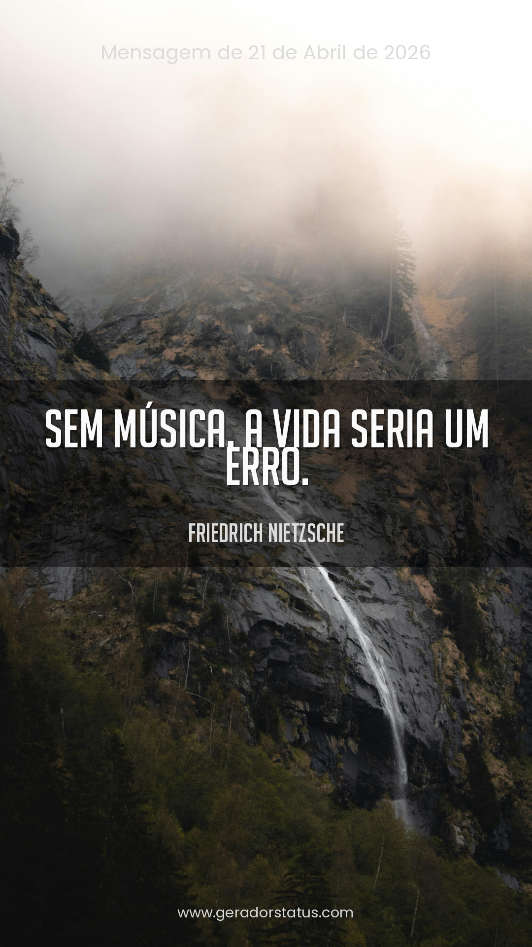 Status do dia: Citação