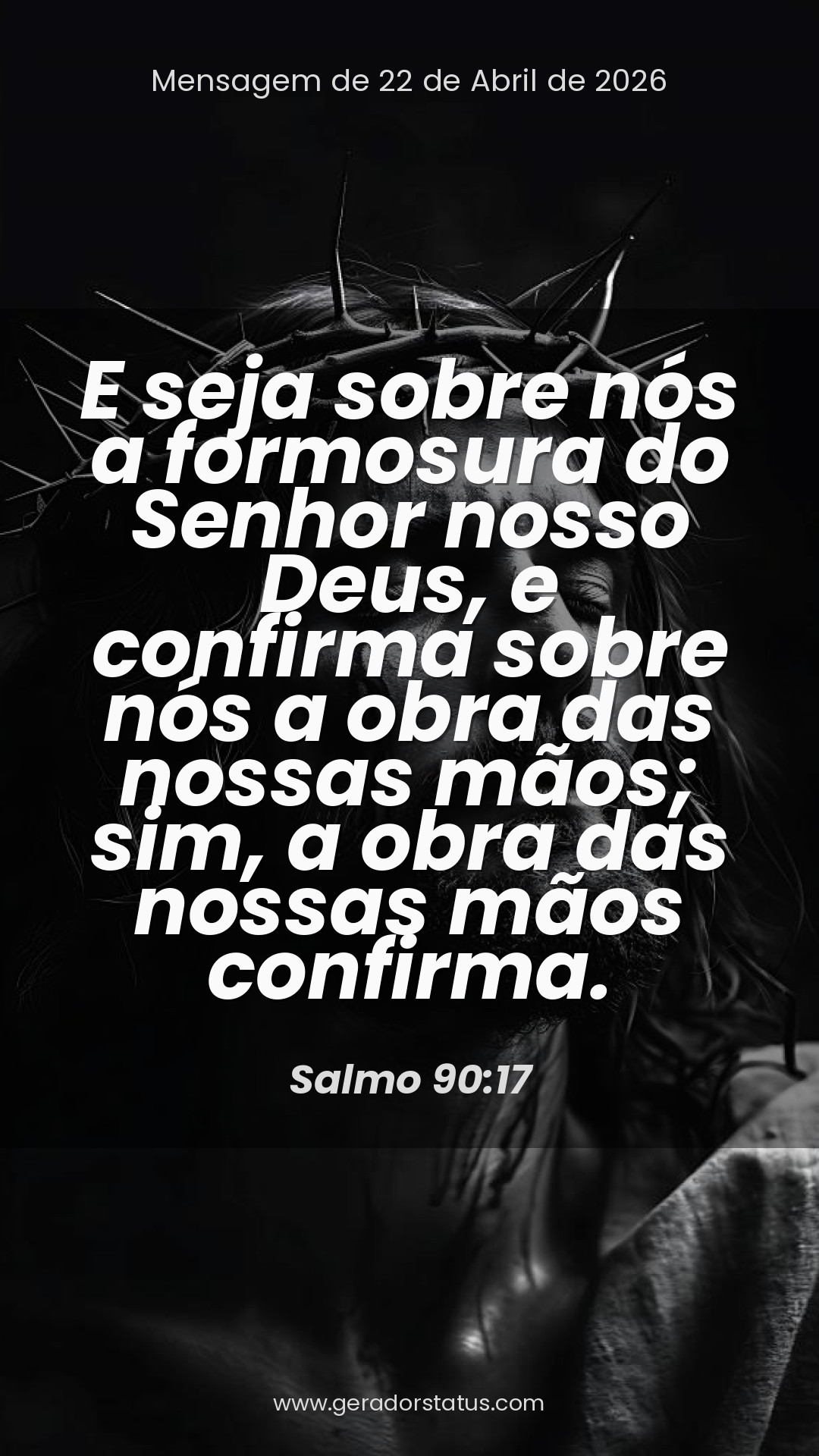 Status do dia: Salmo