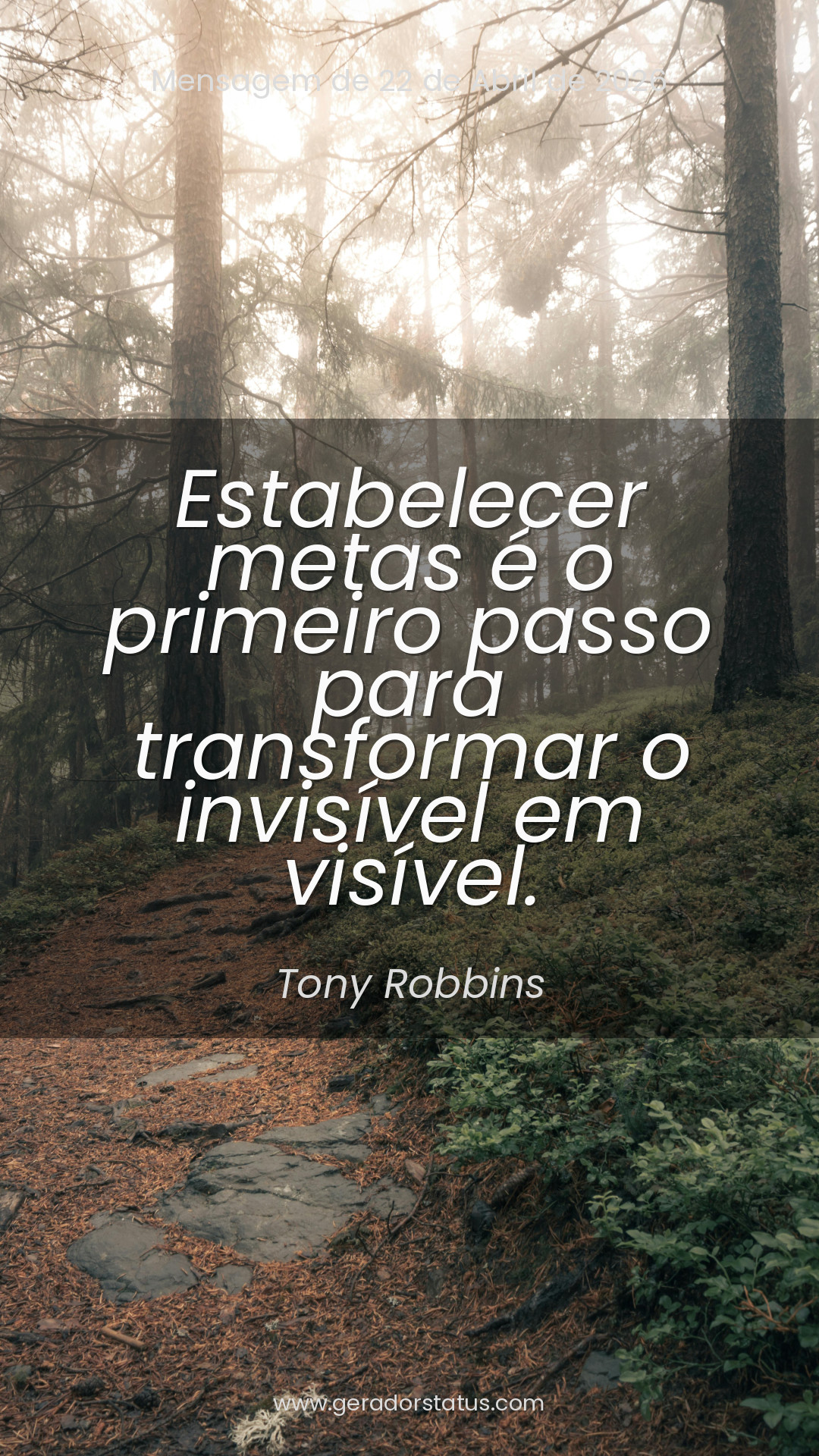 Status do dia: Citação