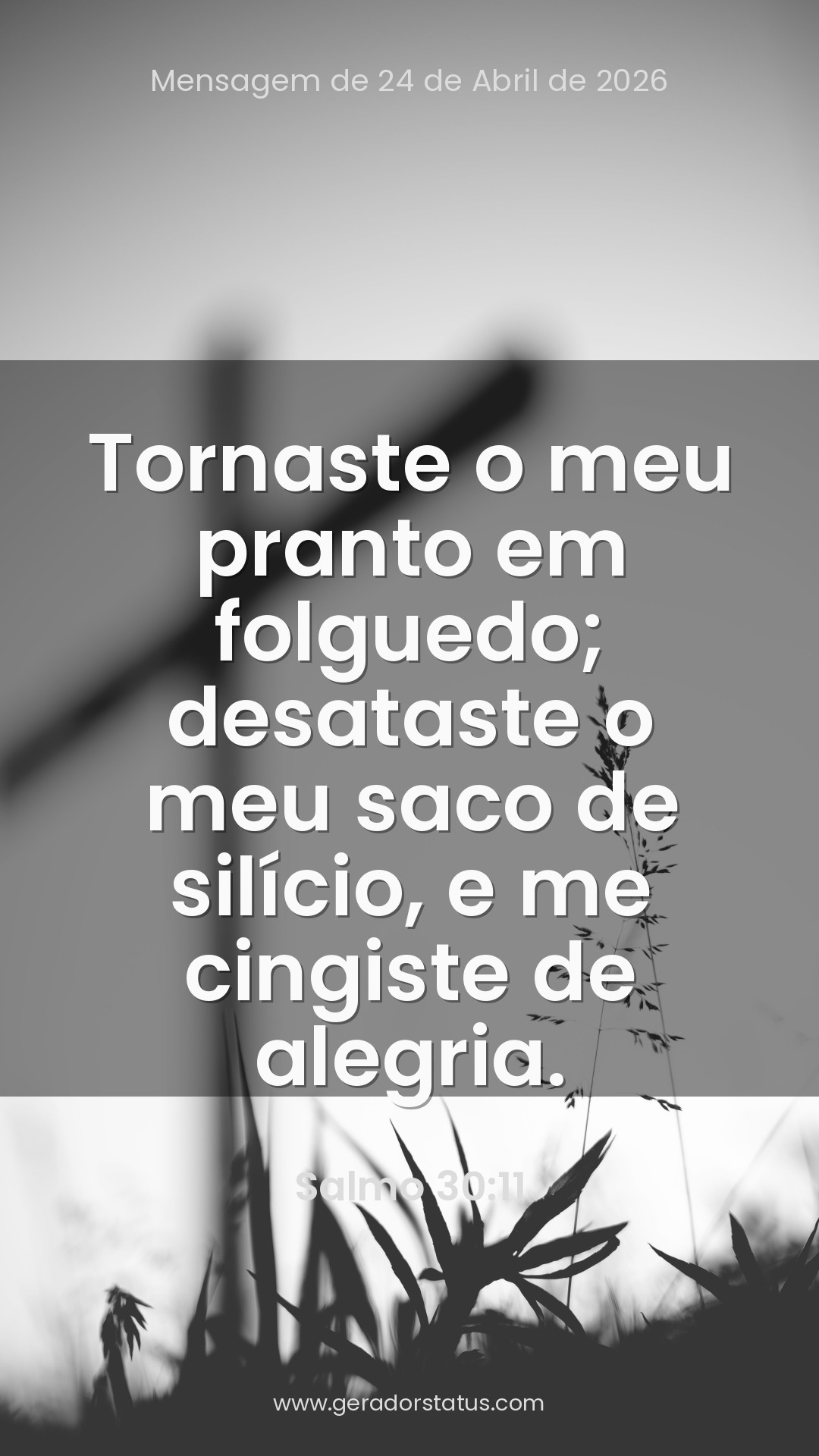 Status do dia: Salmo