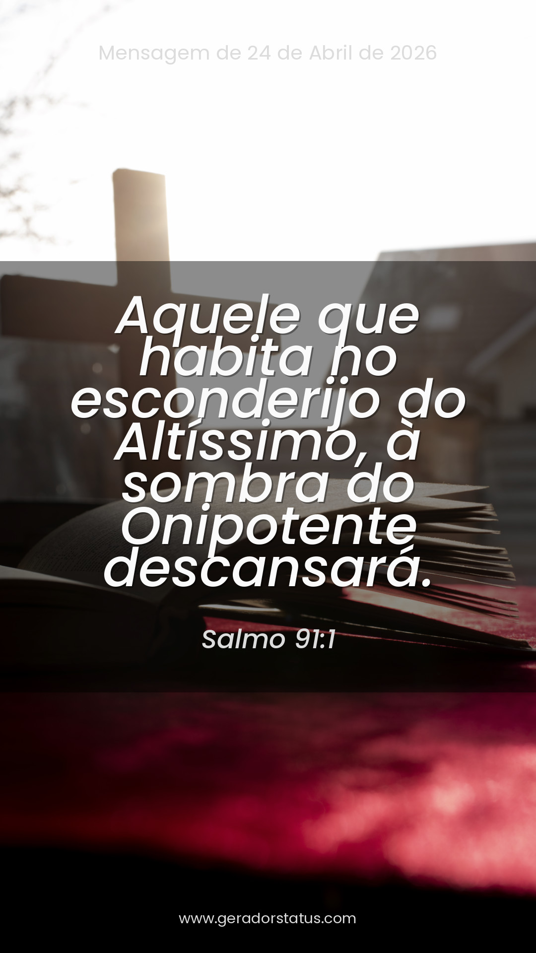 Status do dia: Salmo