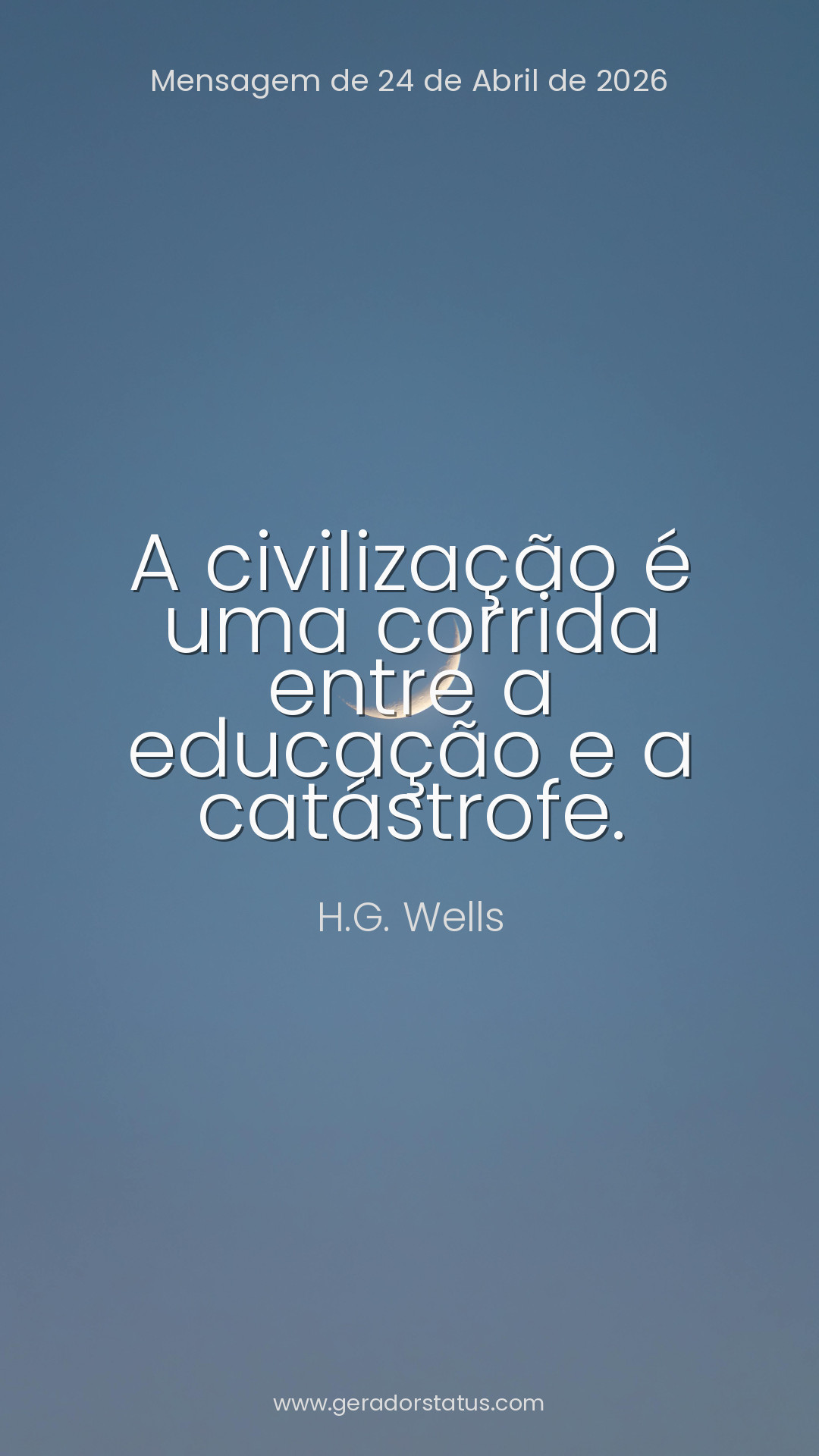 Status do dia: Citação