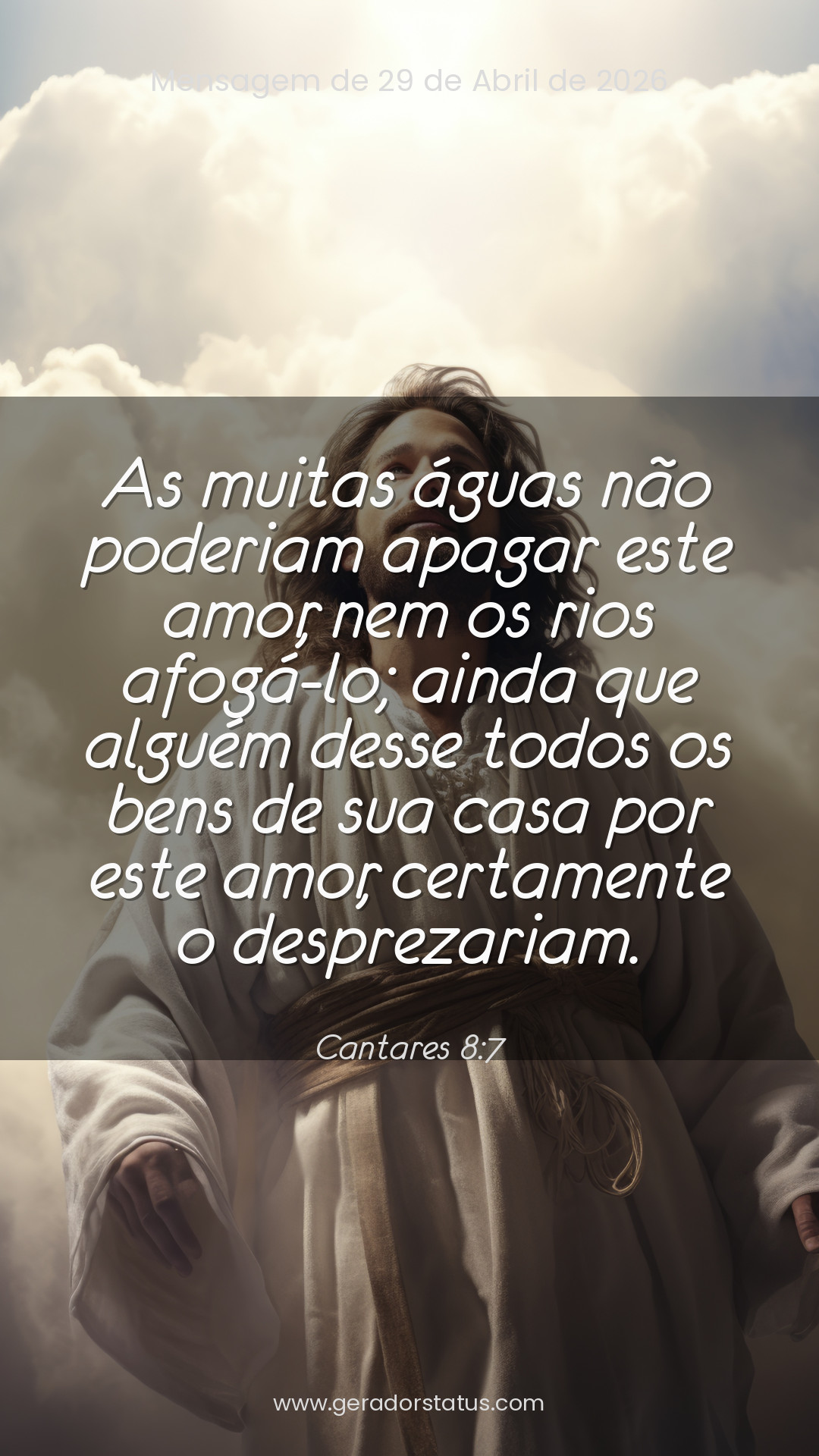 Status do dia: Versículo