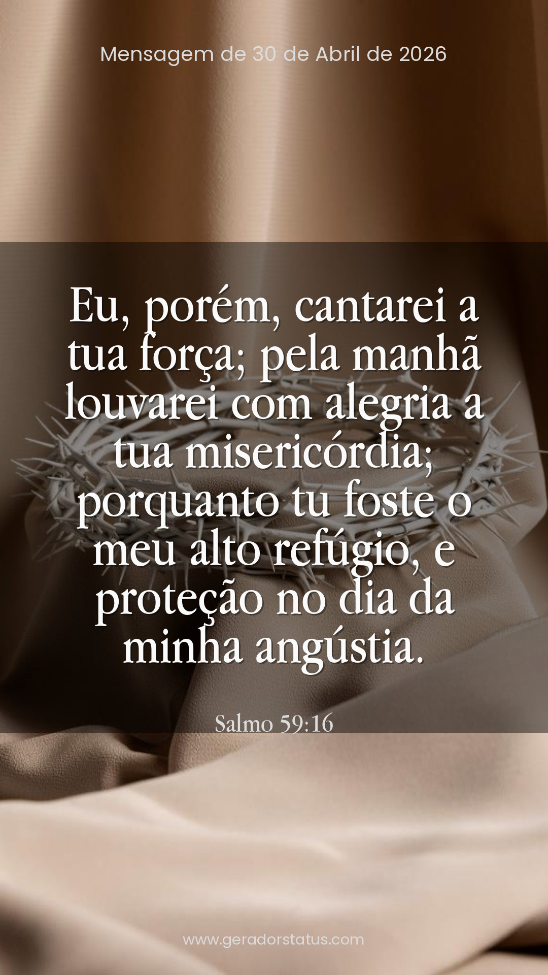 Status do dia: Salmo