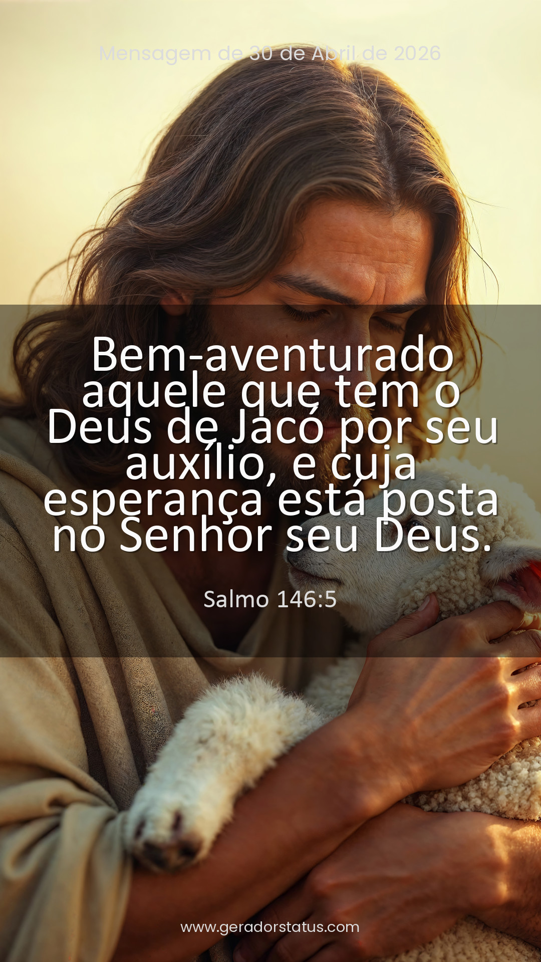 Status do dia: Salmo