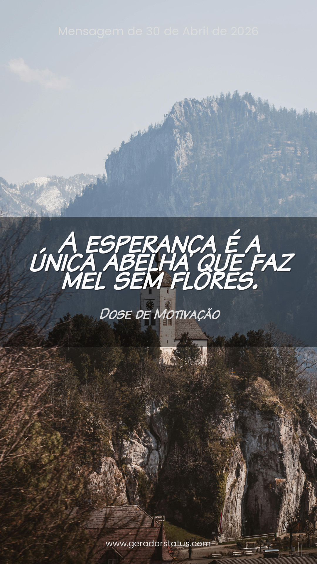 Status do dia: Motivacional