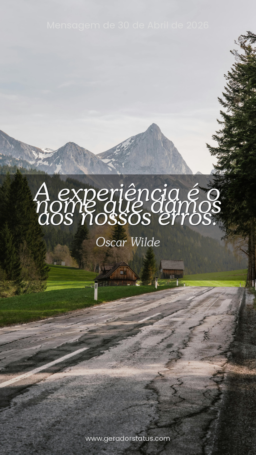 Status do dia: Citação