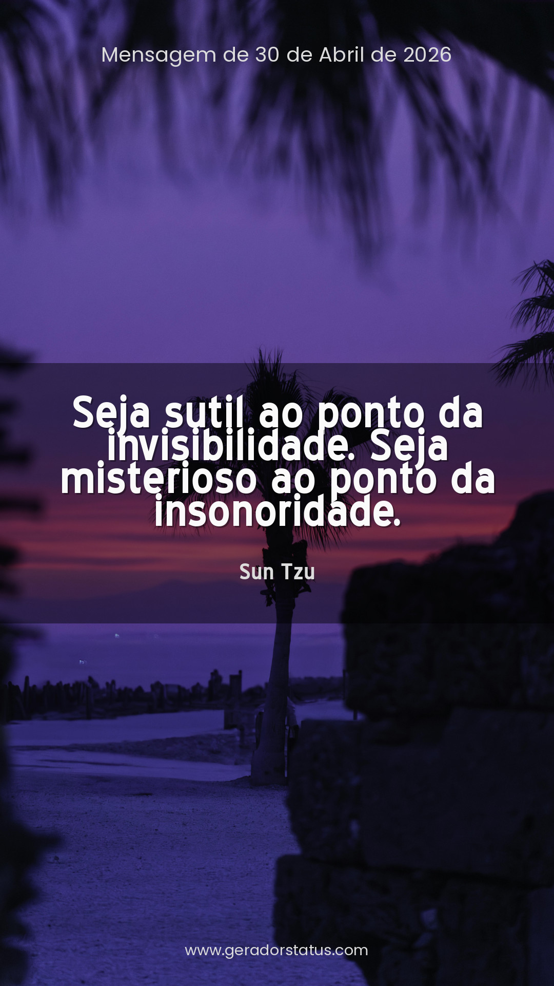 Status do dia: Sabedoria