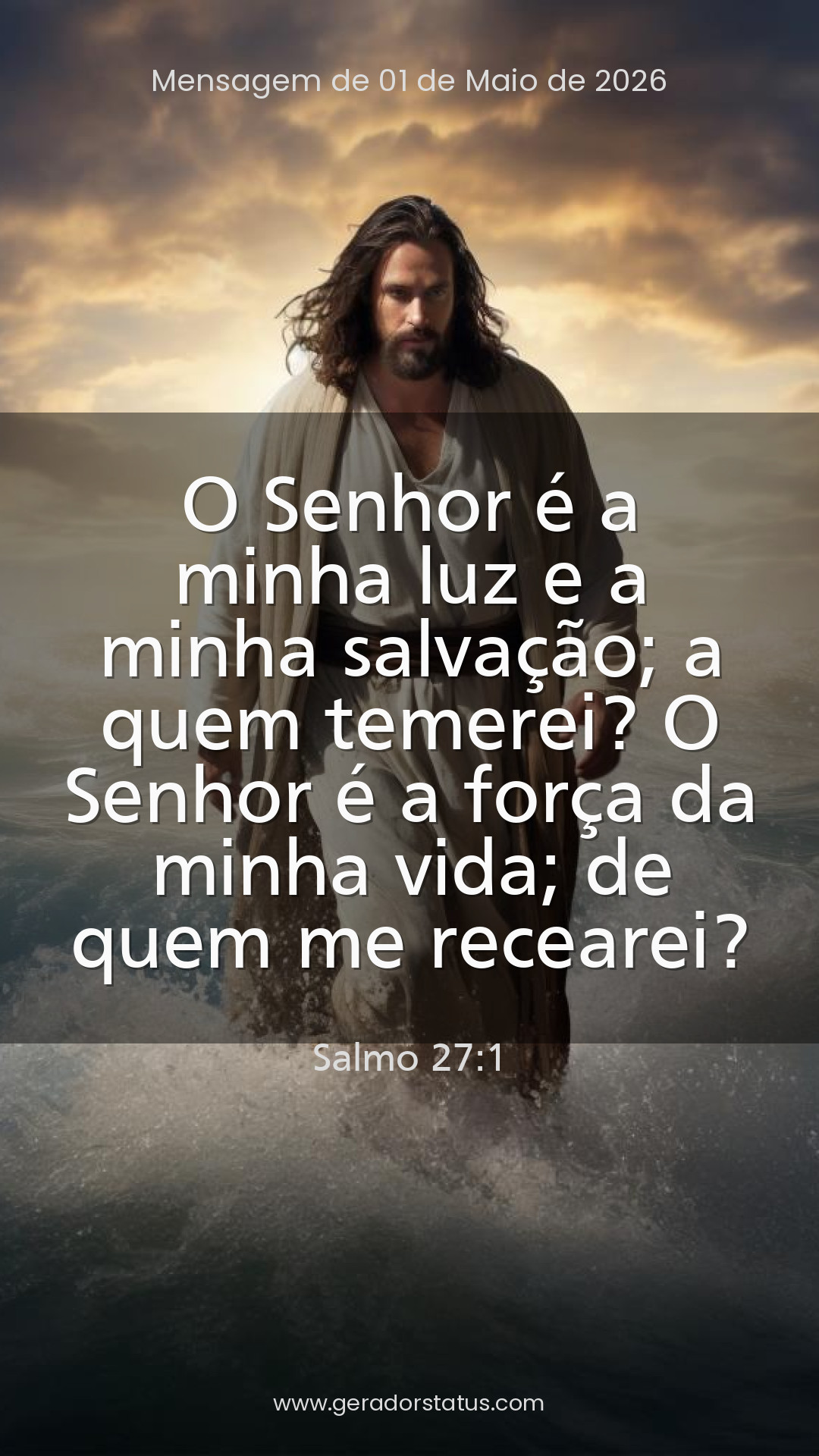 Status do dia: Salmo