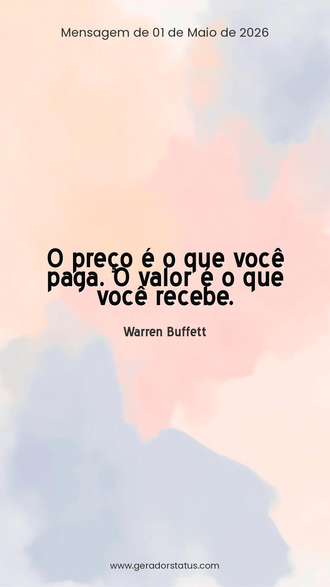 Status do dia: Citação