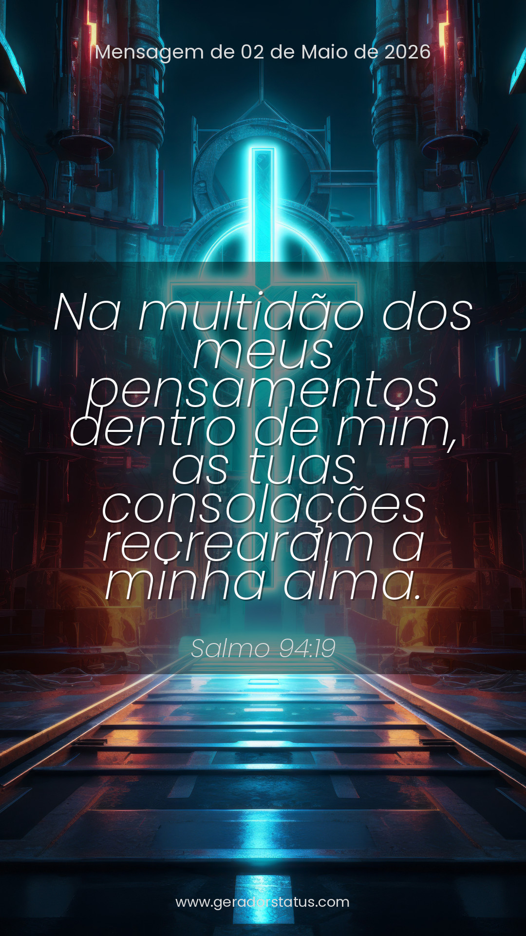 Status do dia: Salmo