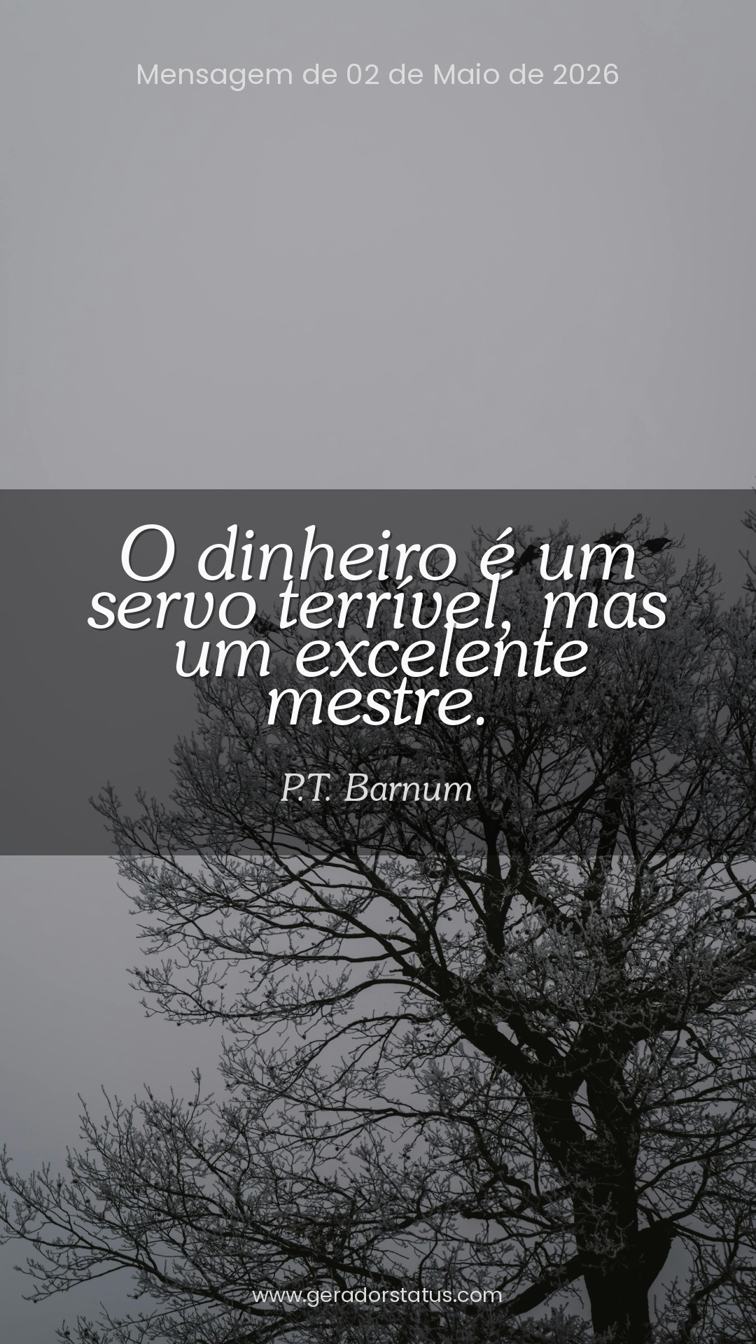 Status do dia: Sabedoria