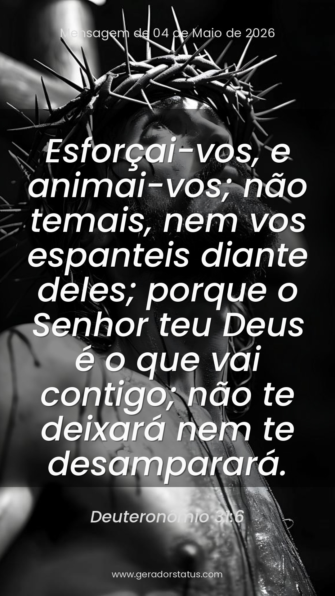 Status do dia: Versículo