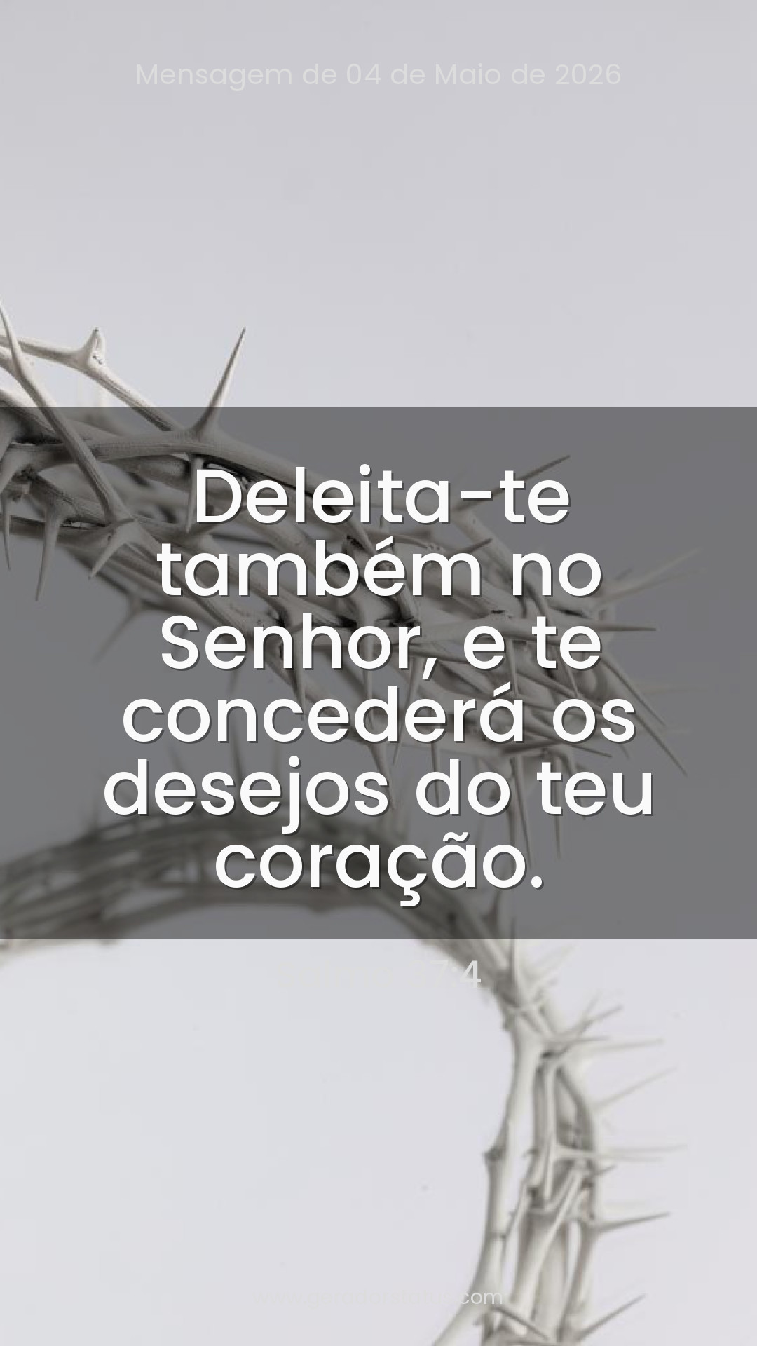 Status do dia: Salmo