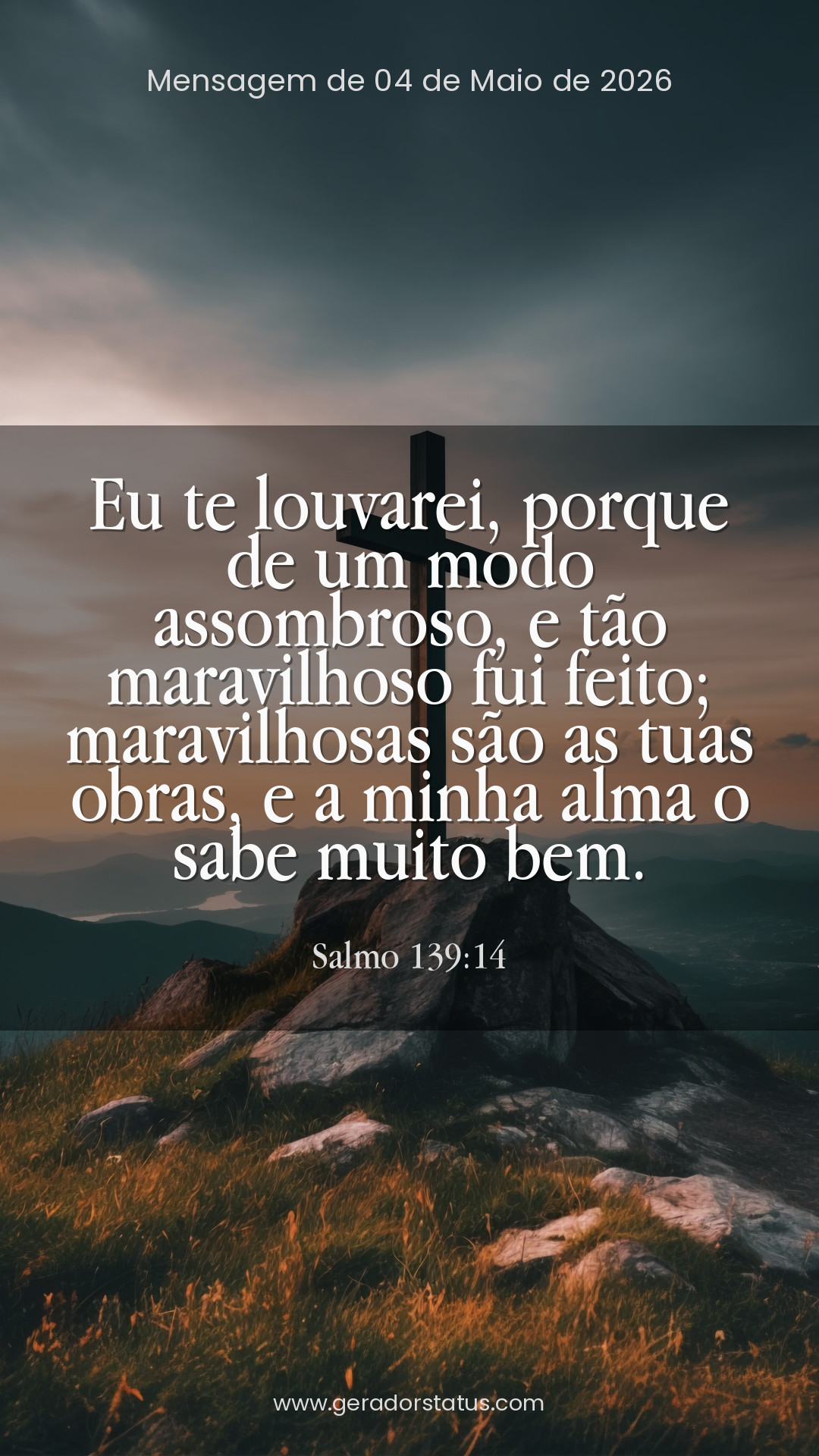 Status do dia: Salmo