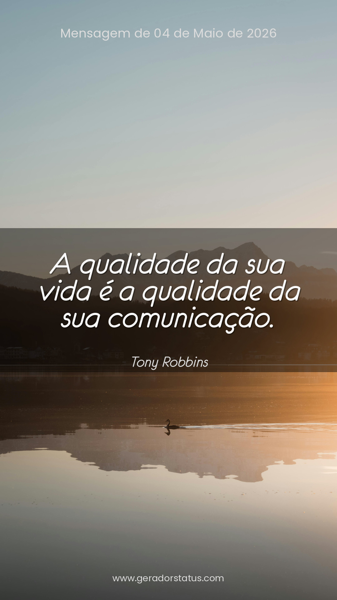 Status do dia: Citação