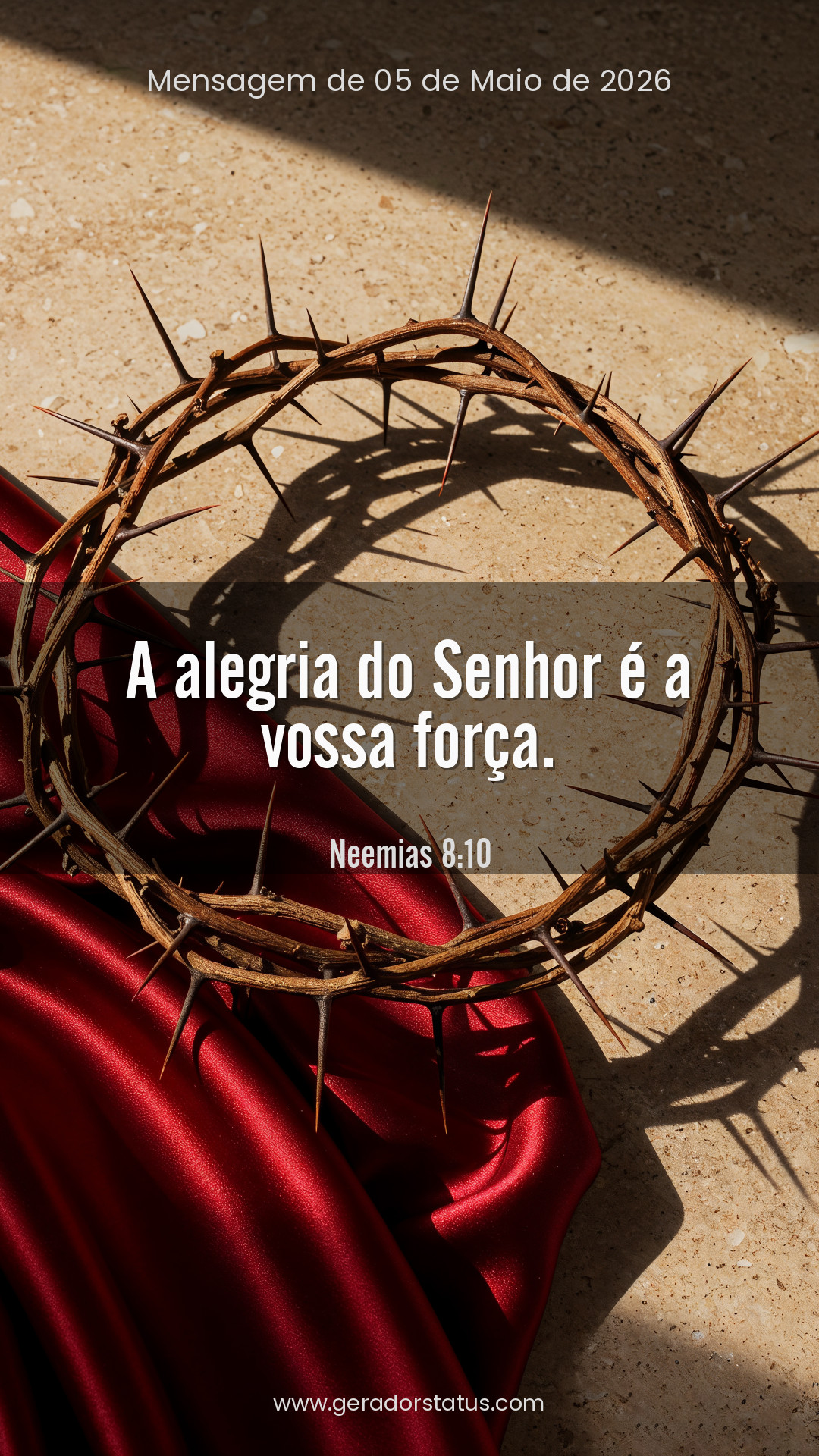 Status do dia: Versículo