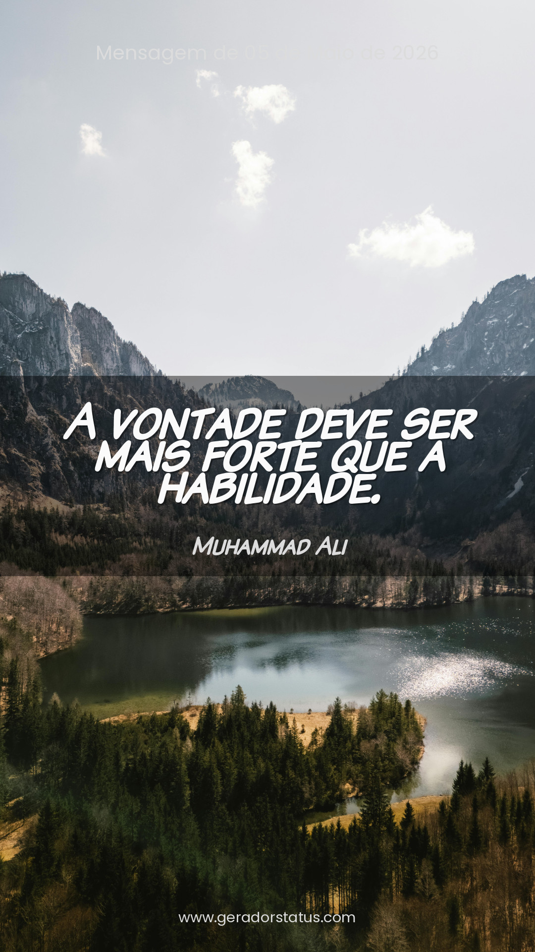 Status do dia: Citação