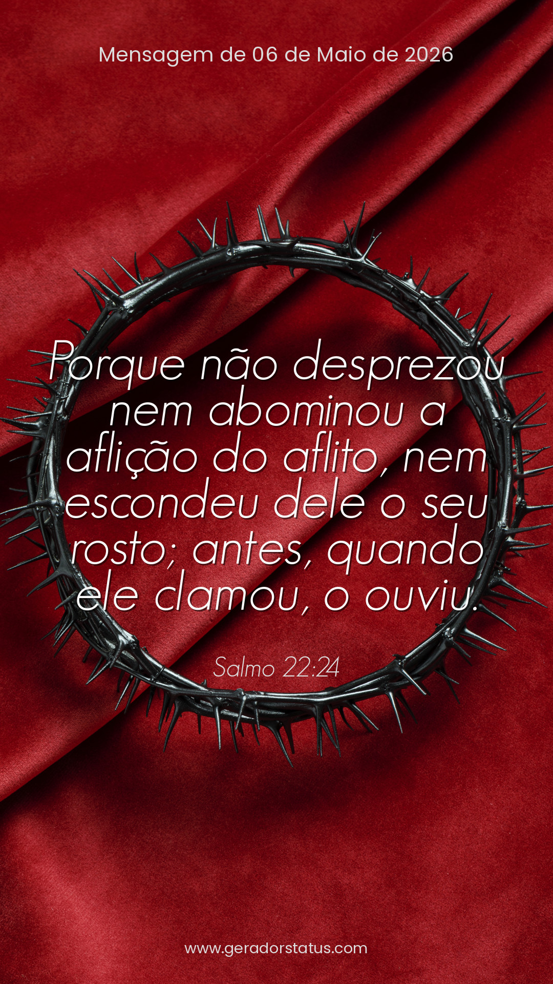 Status do dia: Salmo