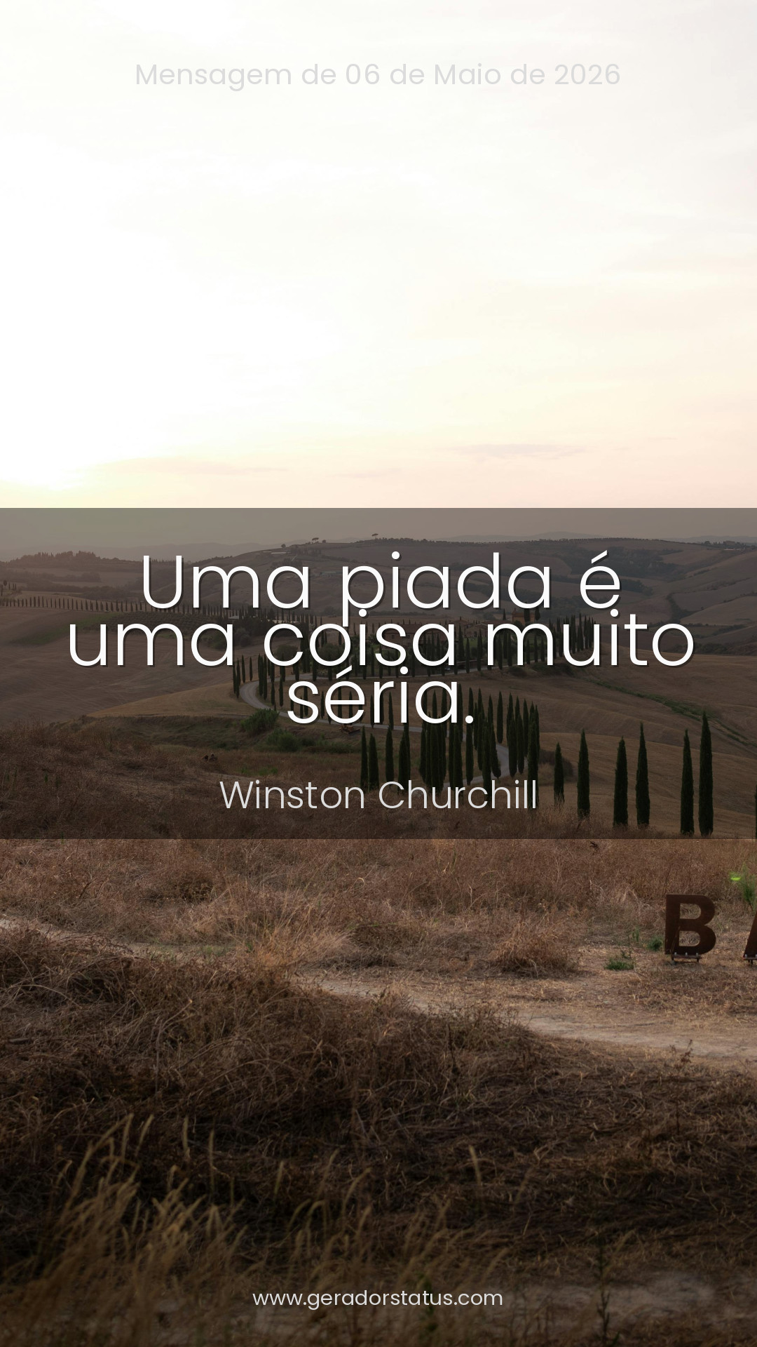 Status do dia: Citação
