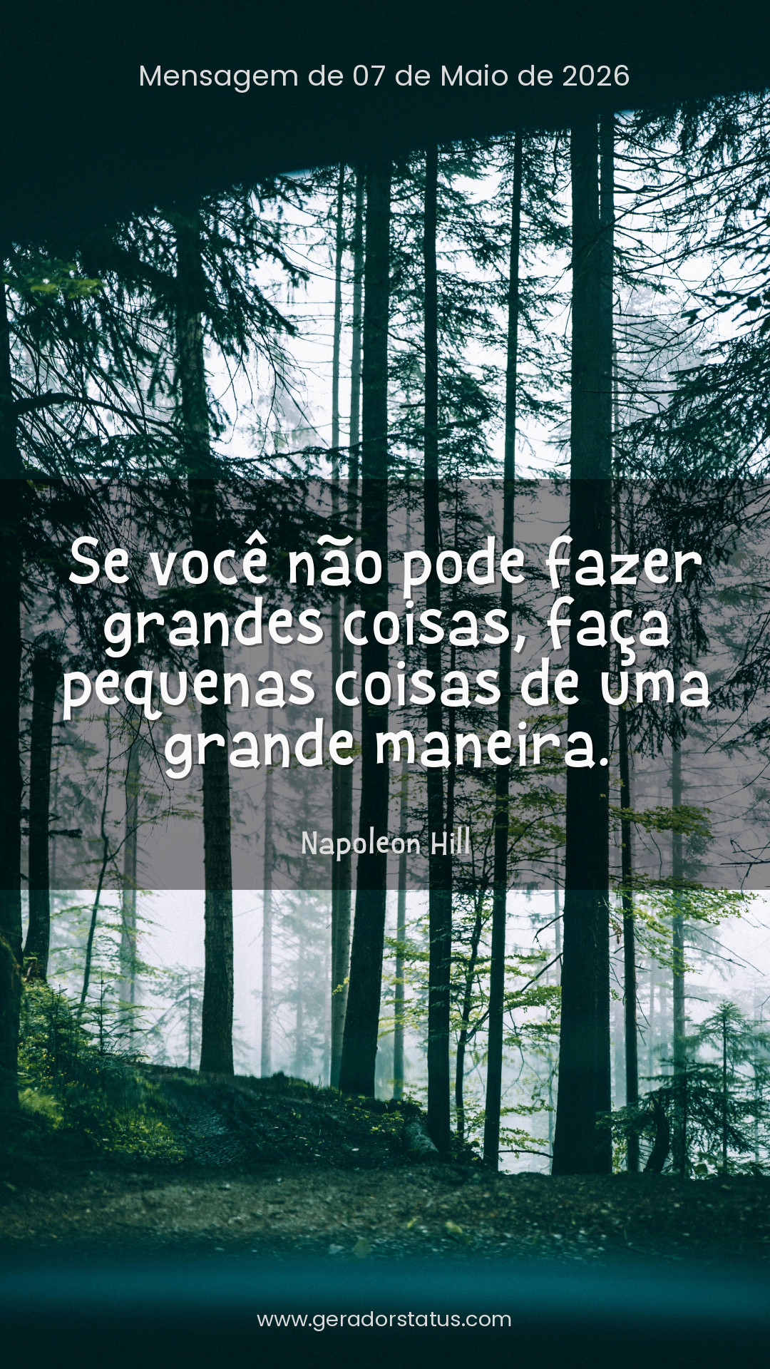 Status do dia: Sabedoria