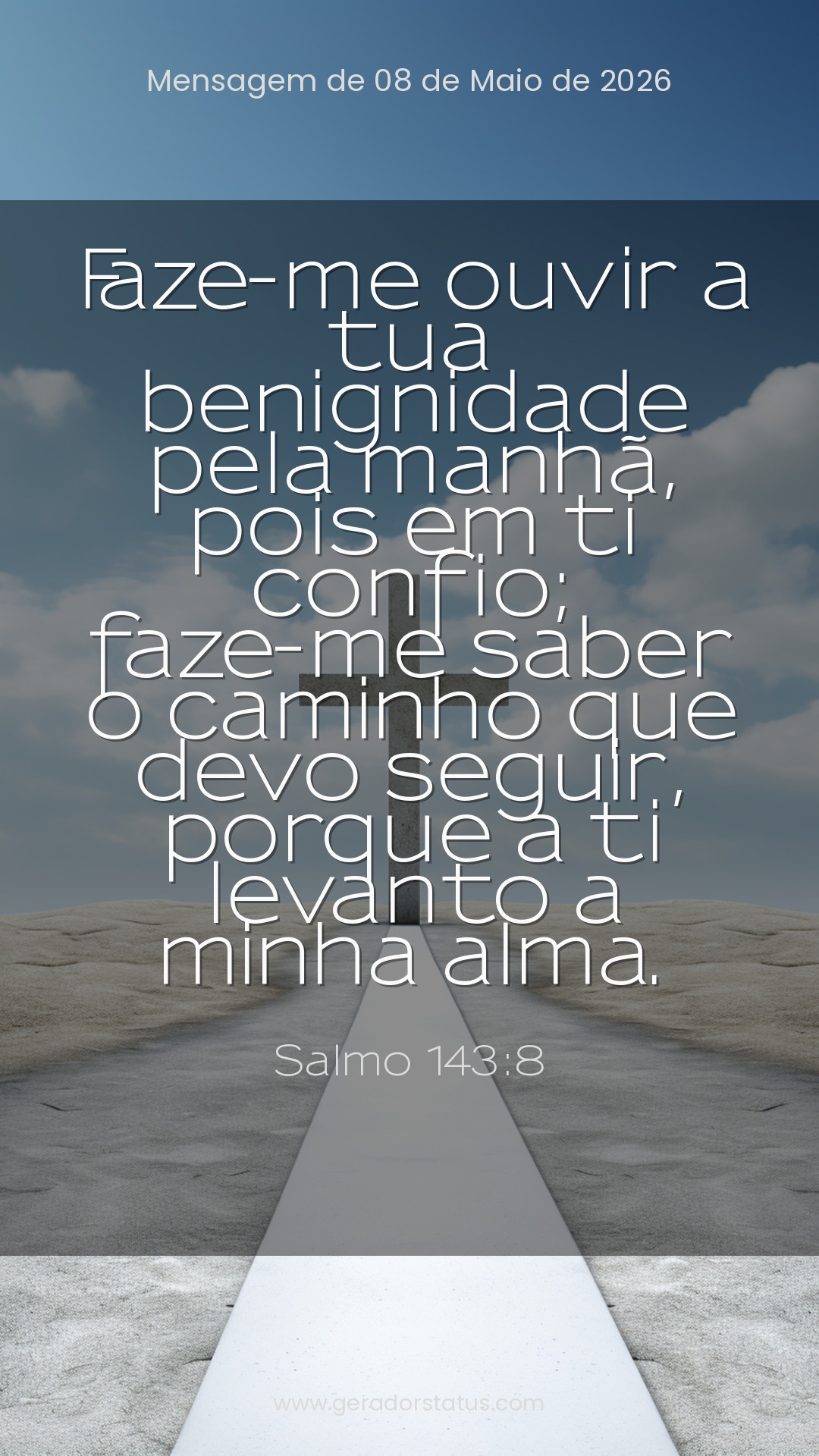 Status do dia: Salmo