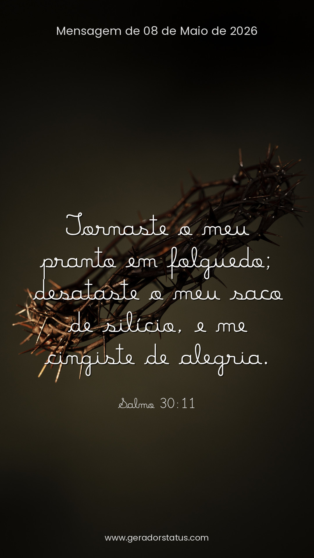 Status do dia: Salmo