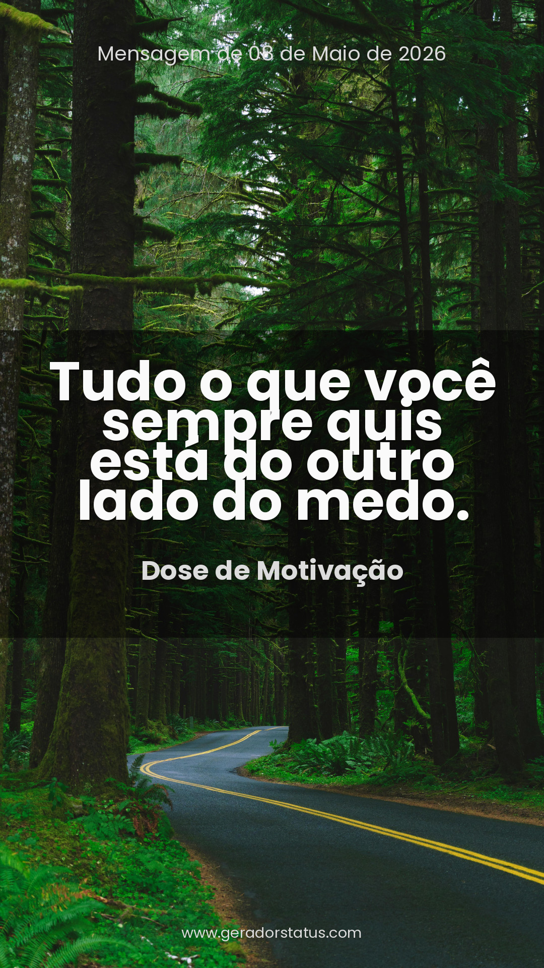Status do dia: Motivacional