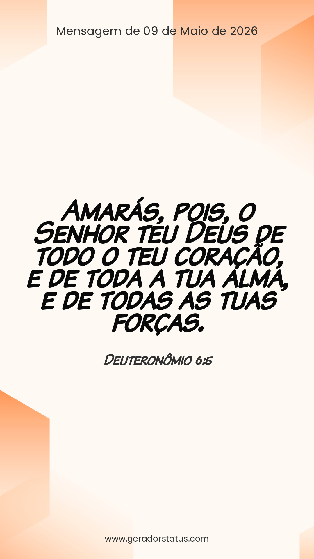Status do dia: Versículo