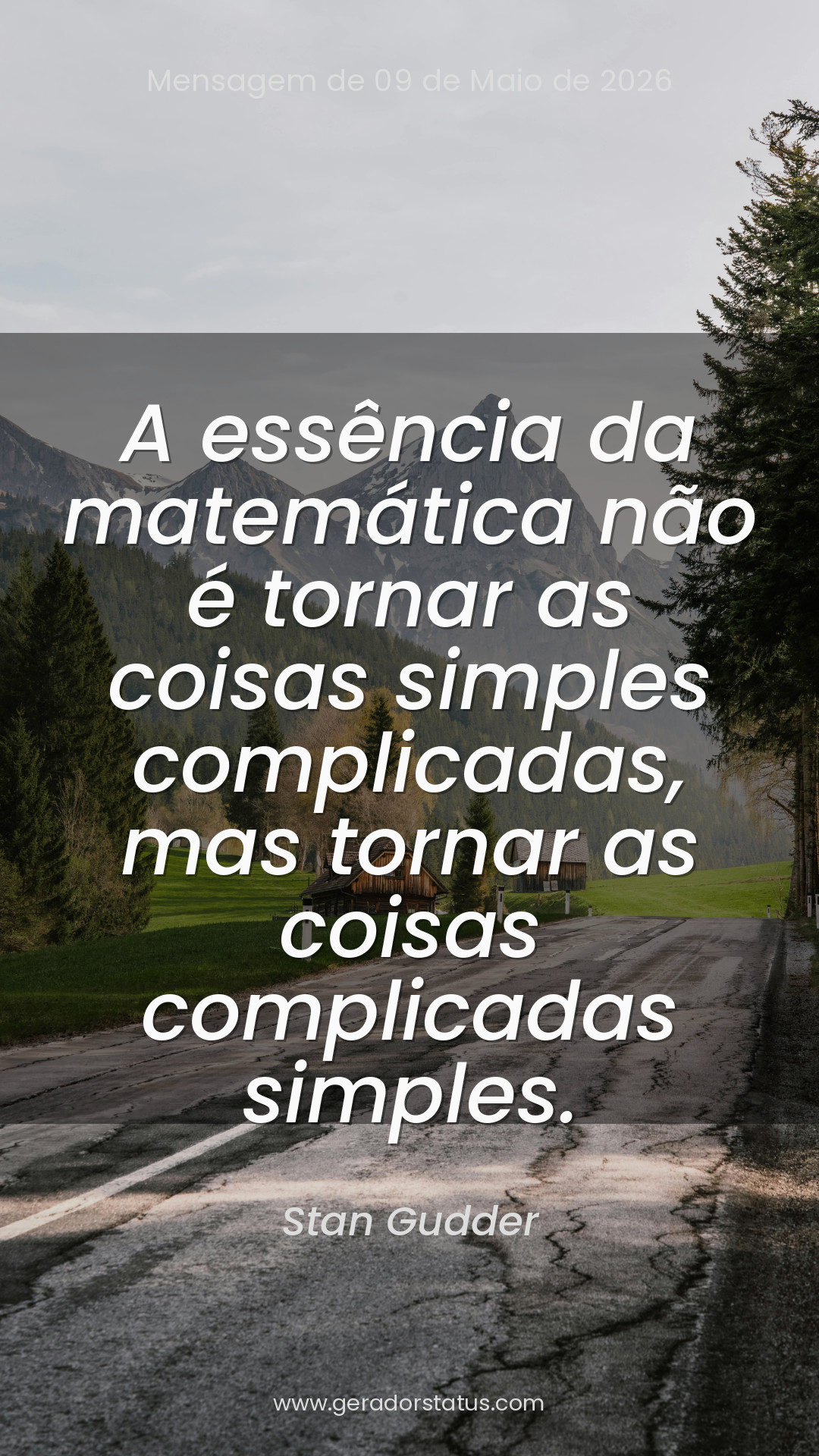 Status do dia: Citação