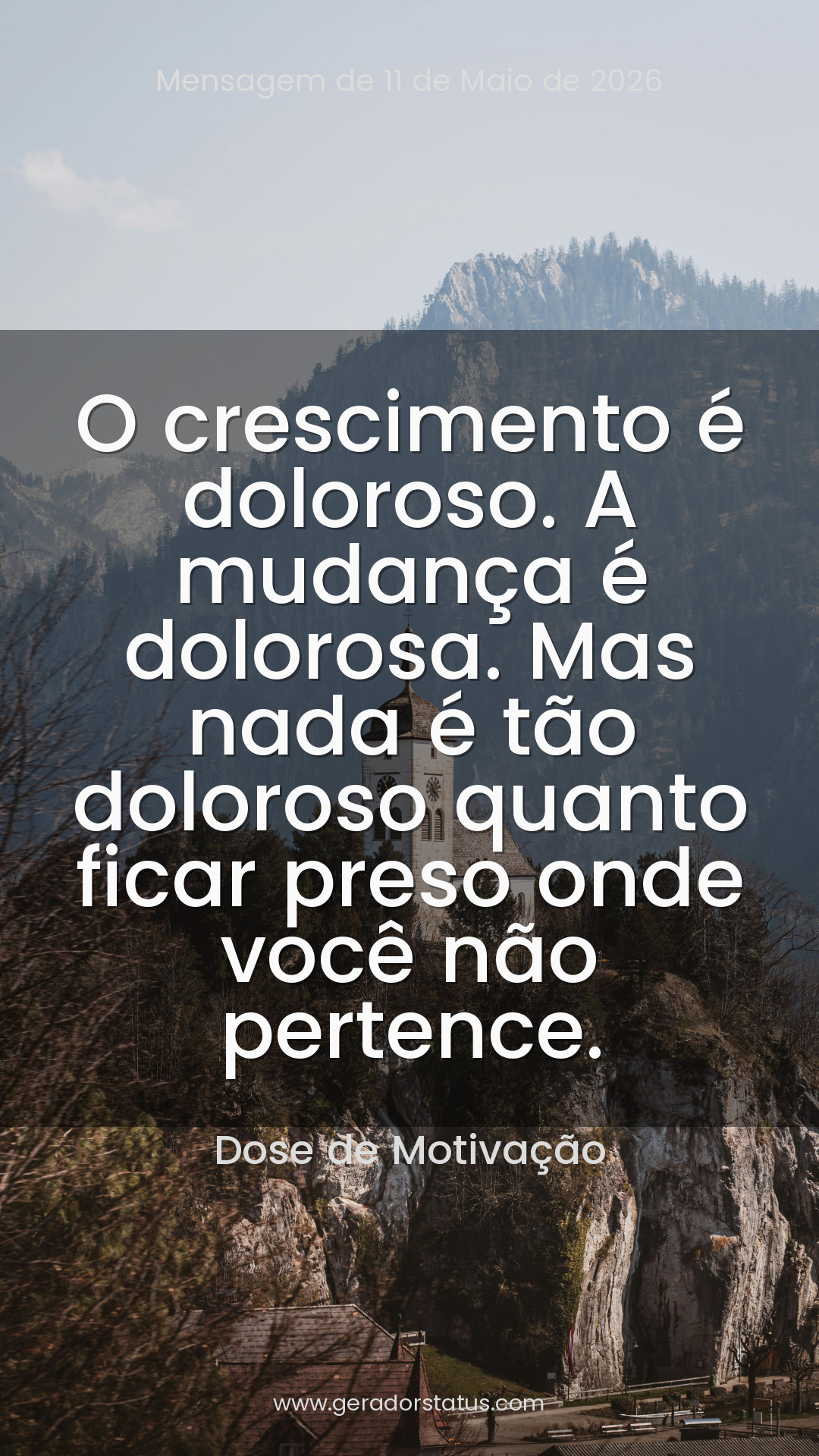 Status do dia: Motivacional