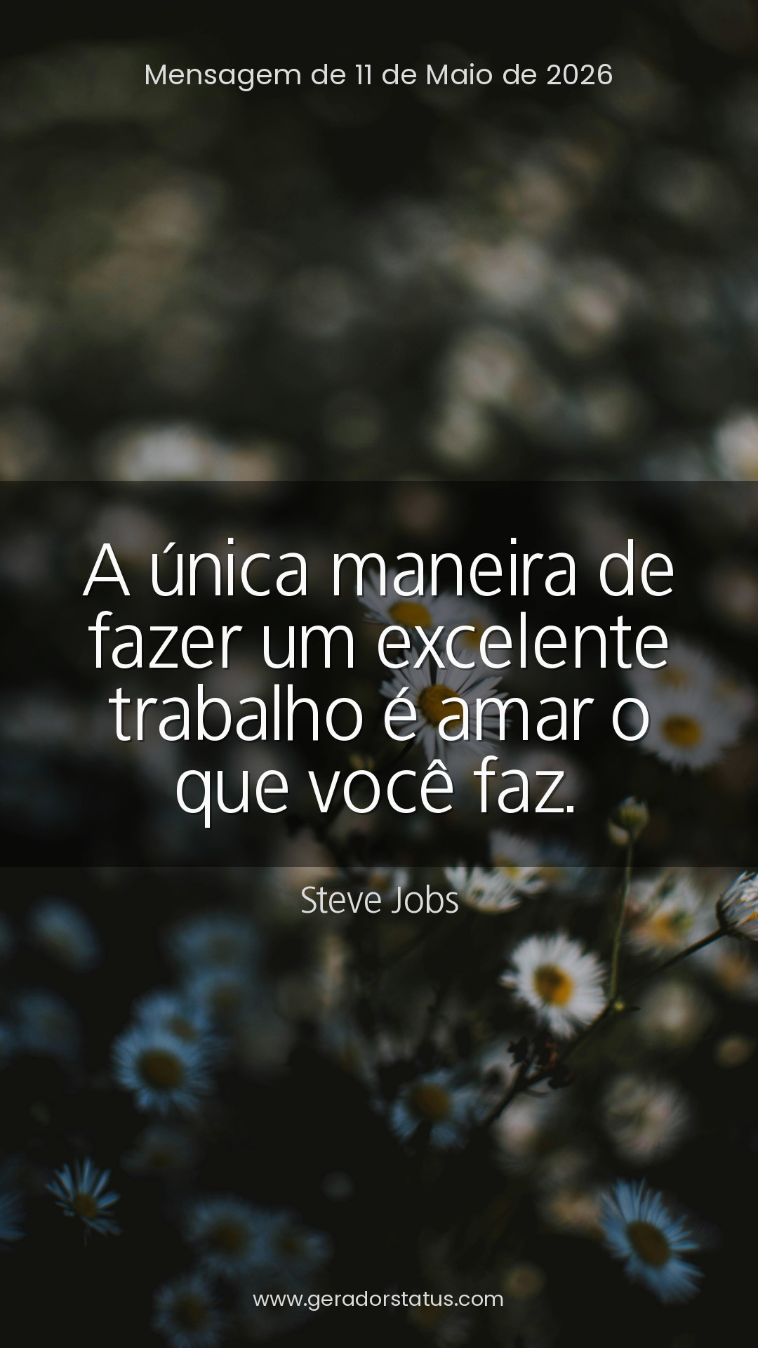 Status do dia: Sabedoria