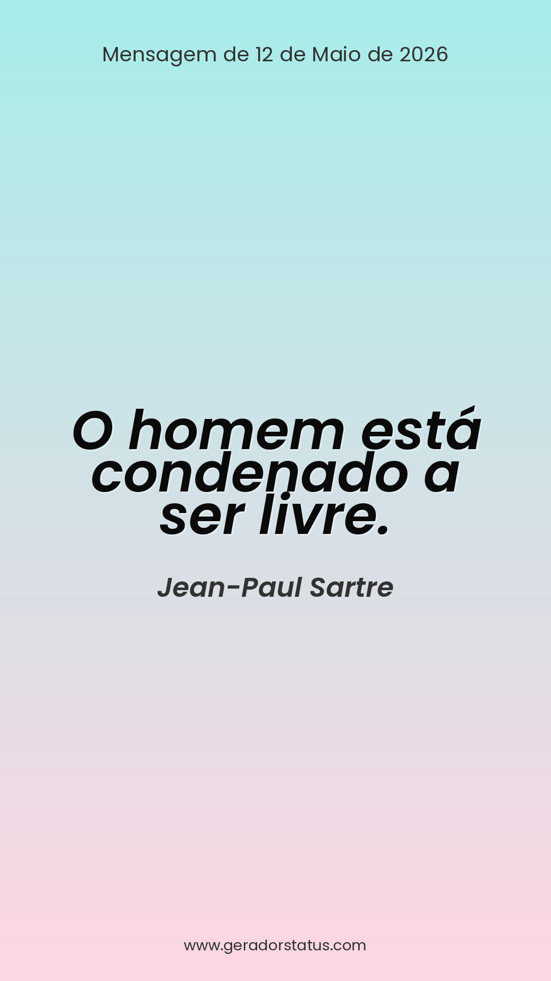 Status do dia: Citação