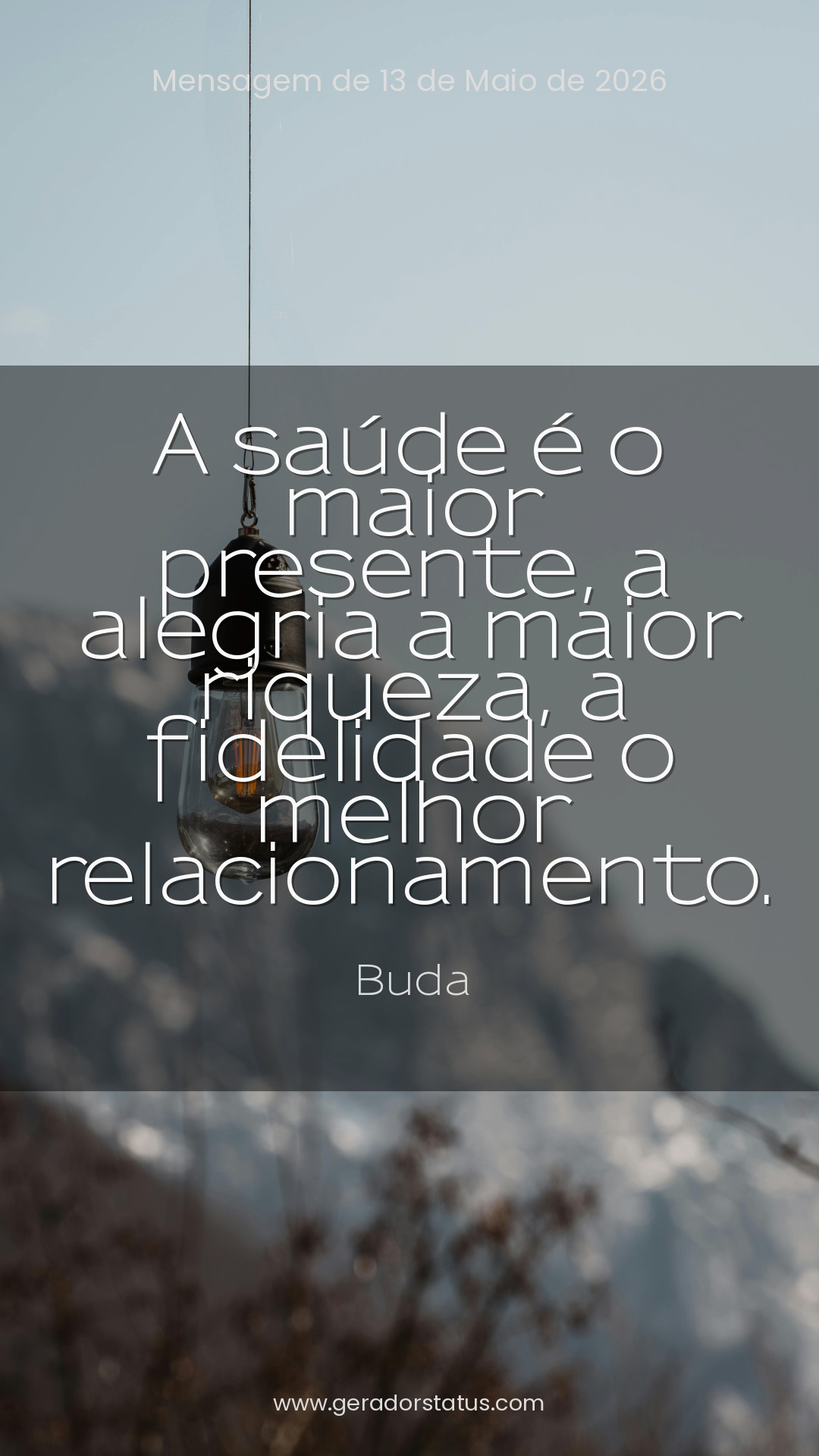 Status do dia: Citação