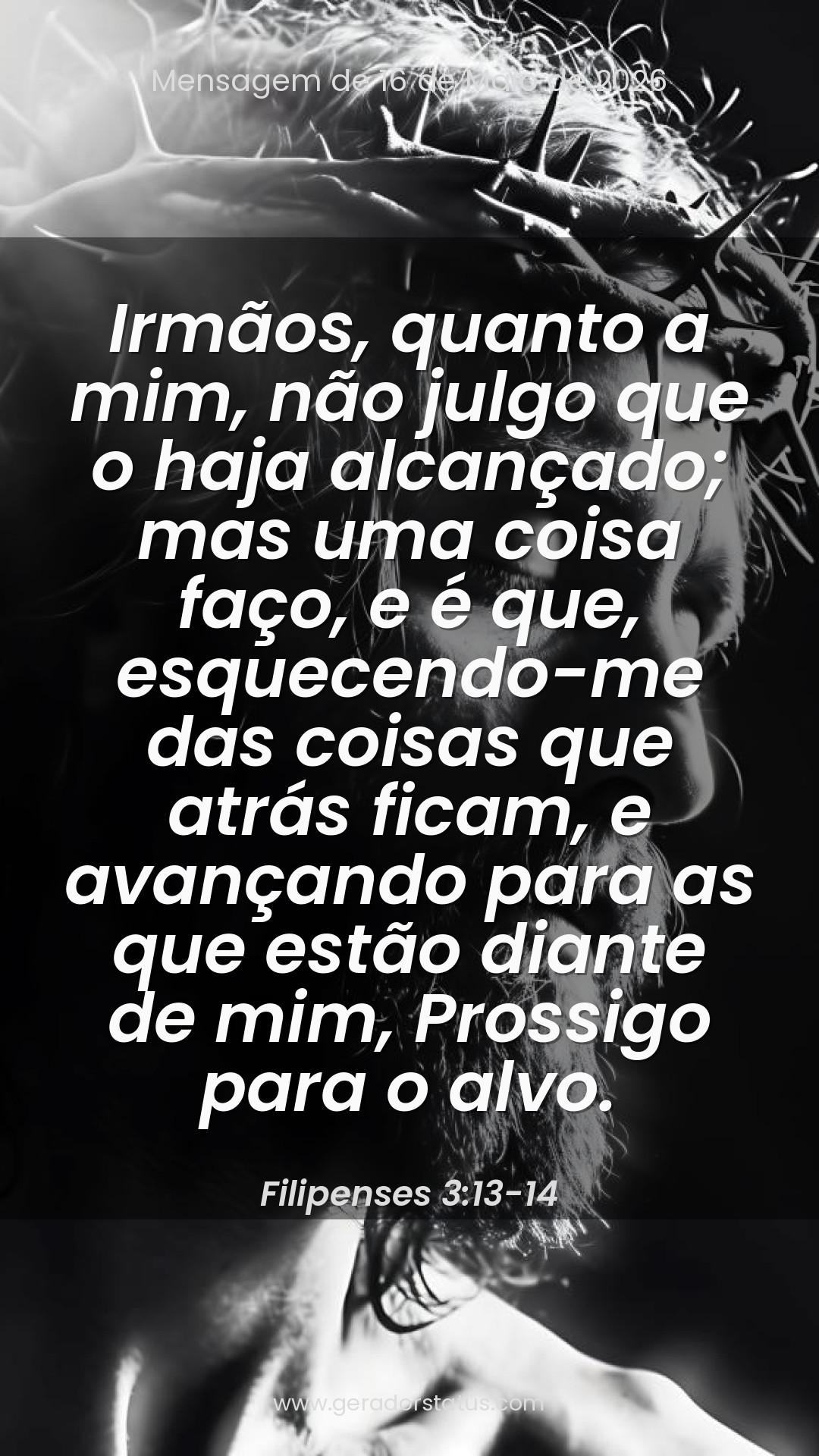 Status do dia: Versículo