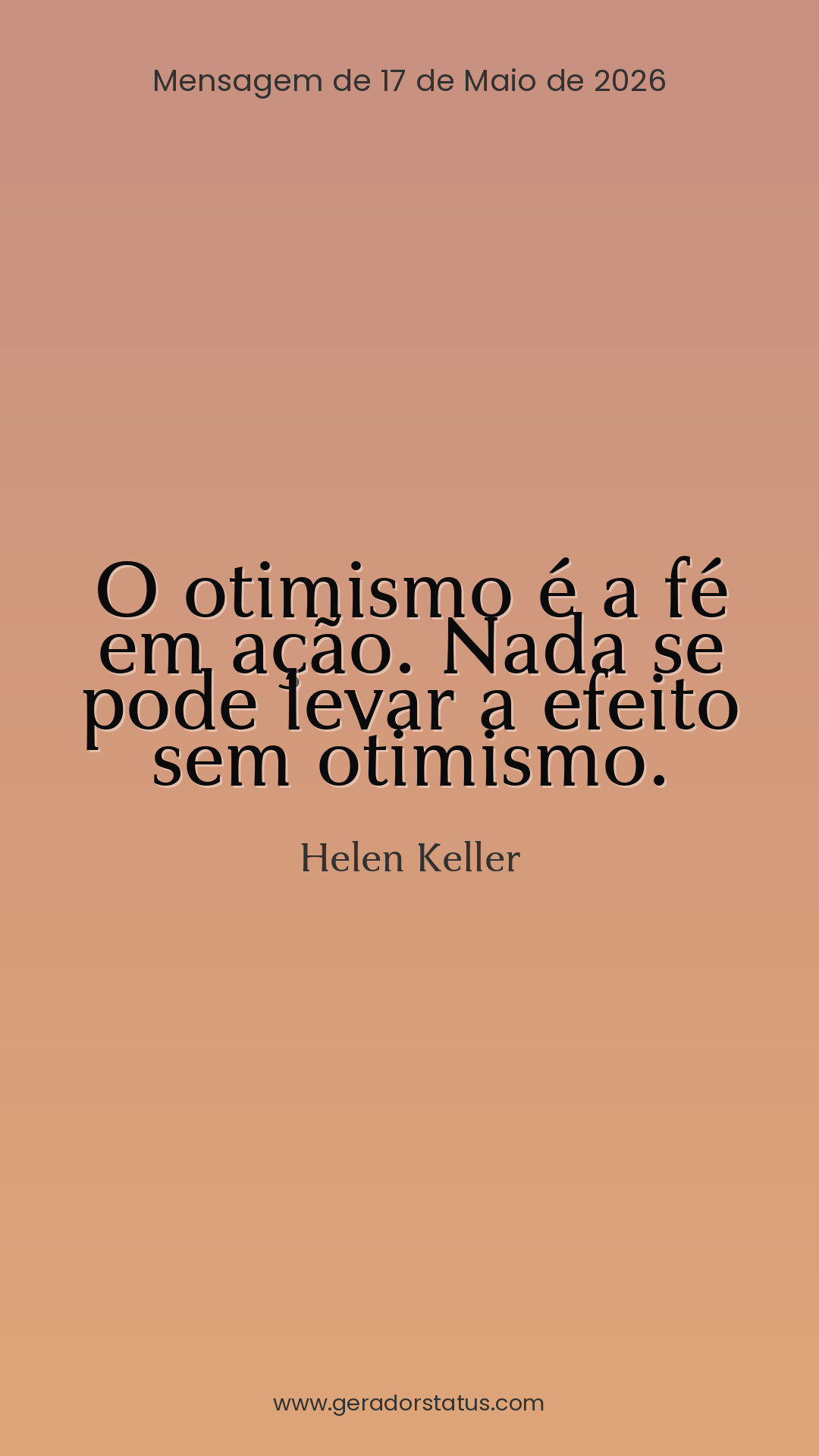 Status do dia: Citação