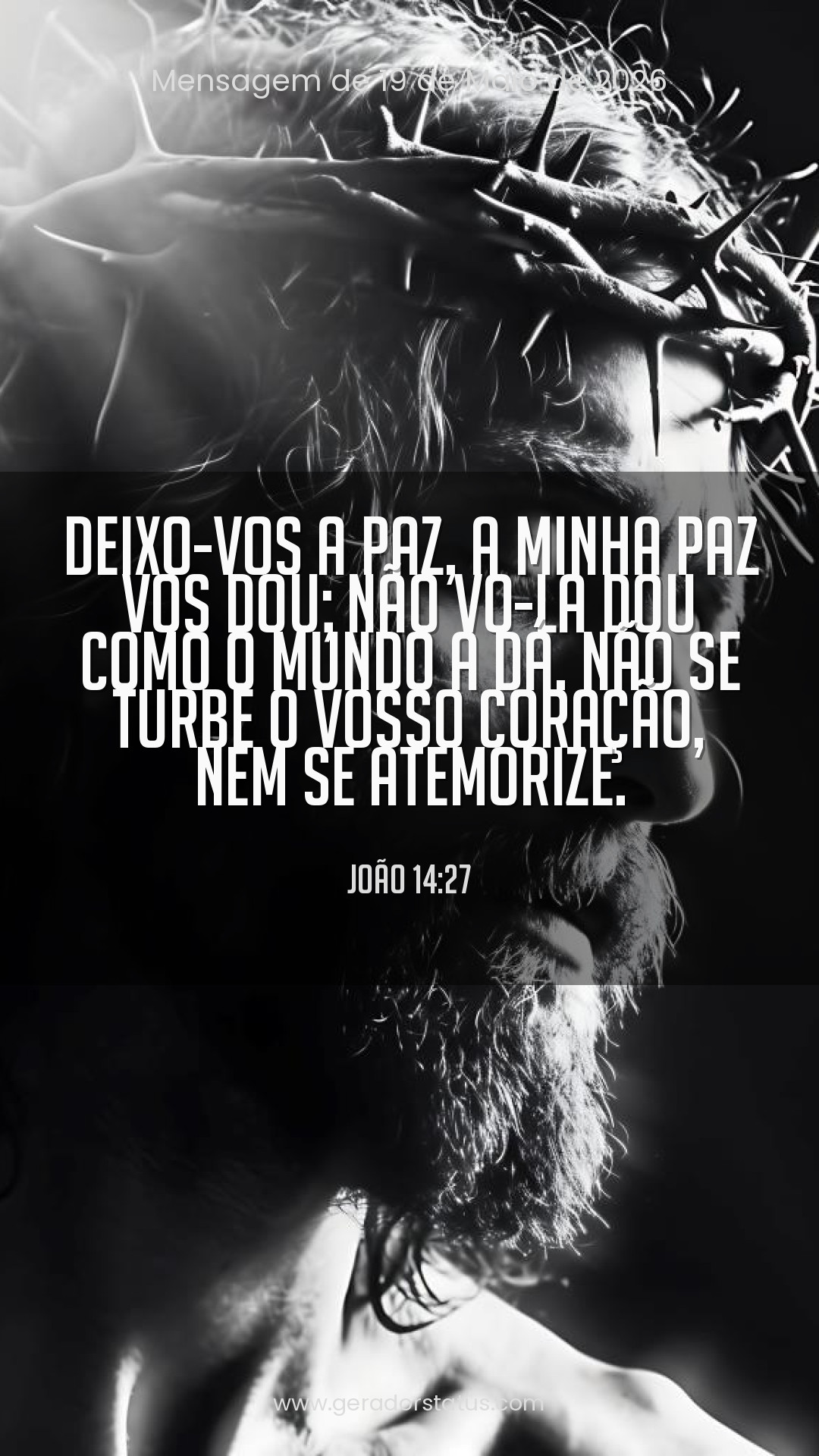 Status do dia: Versículo