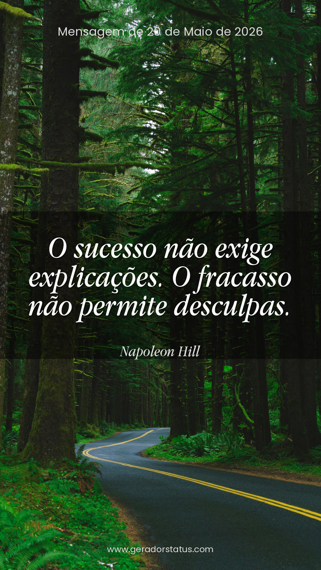 Status do dia: Sabedoria