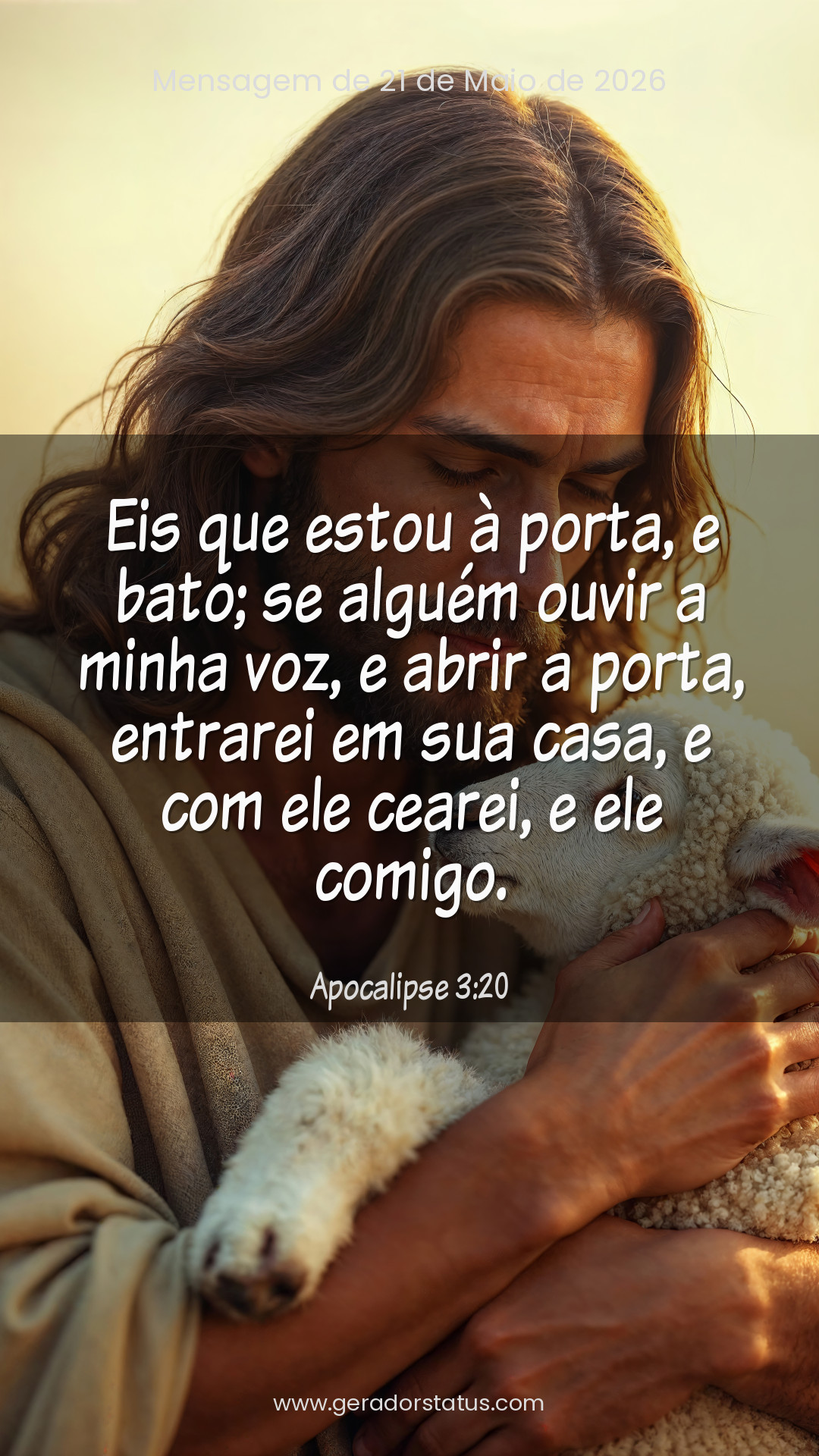 Status do dia: Versículo