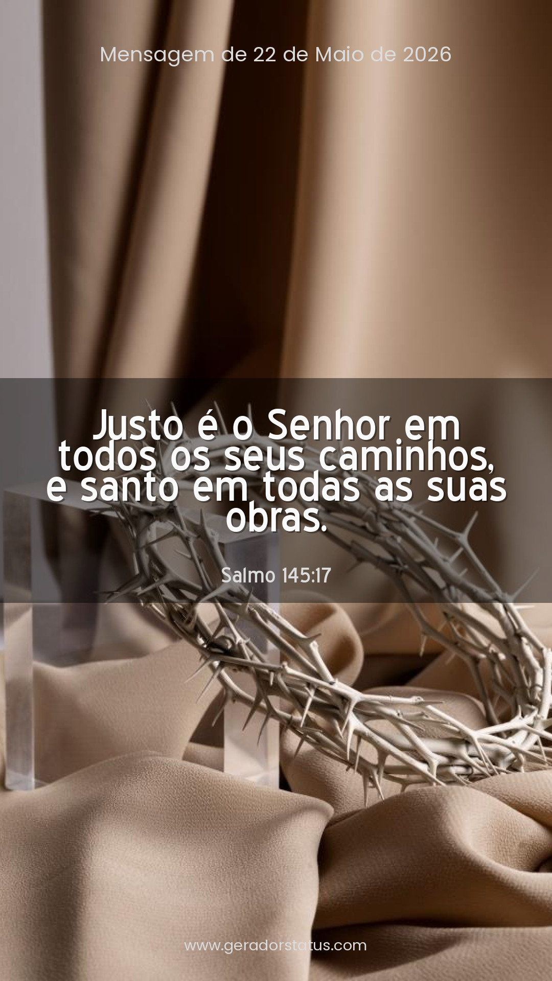Status do dia: Salmo