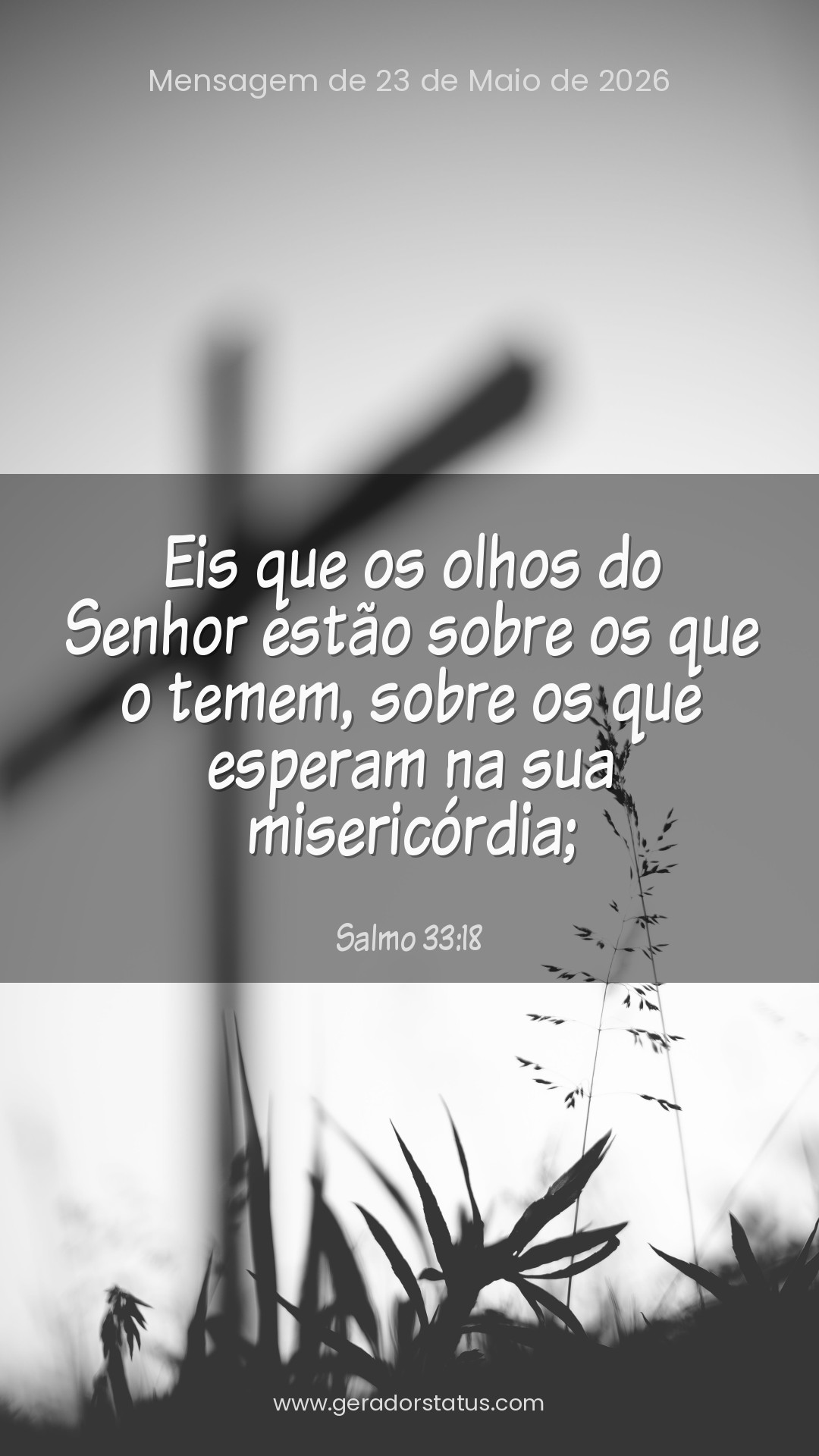 Status do dia: Salmo