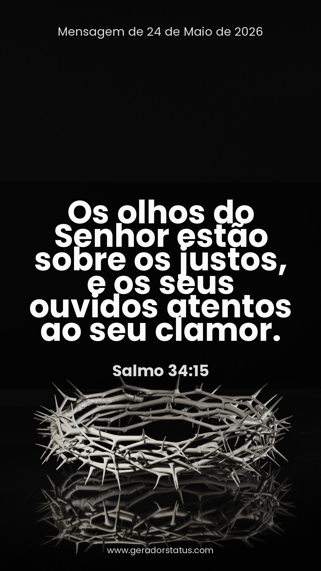 Status do dia: Salmo