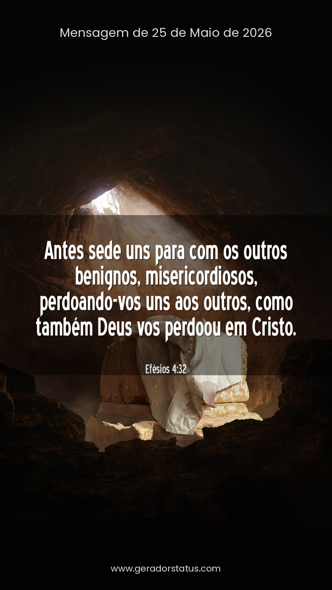 Status do dia: Versículo