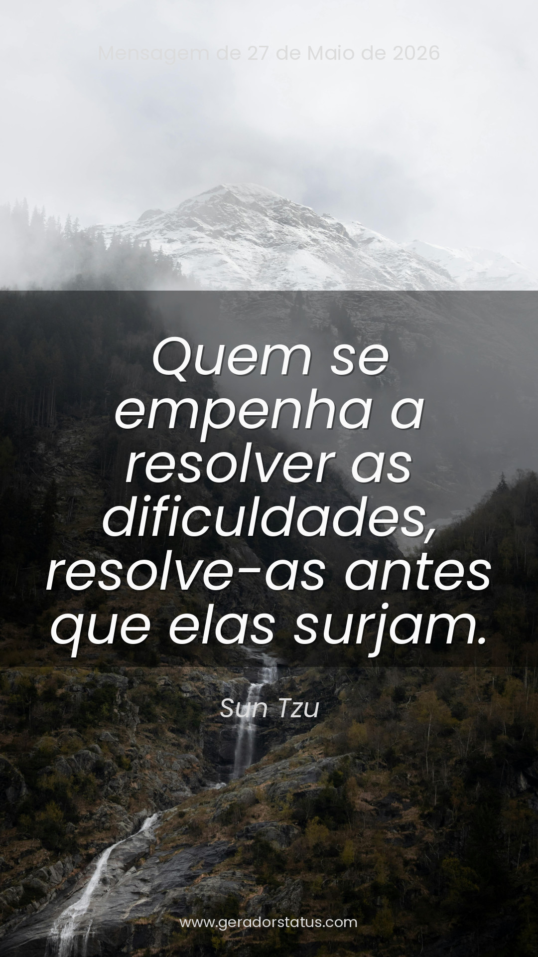 Status do dia: Sabedoria