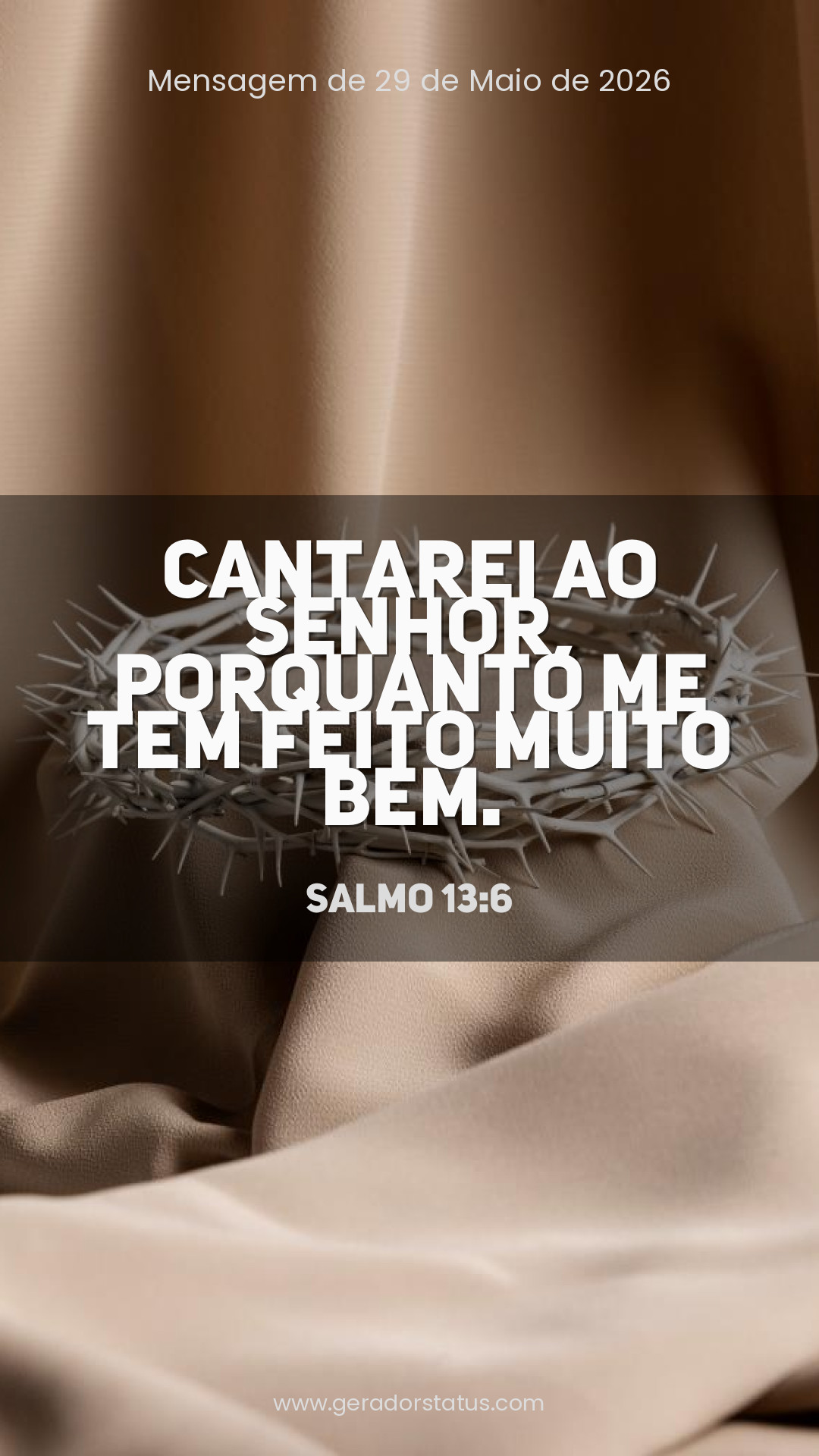 Status do dia: Salmo